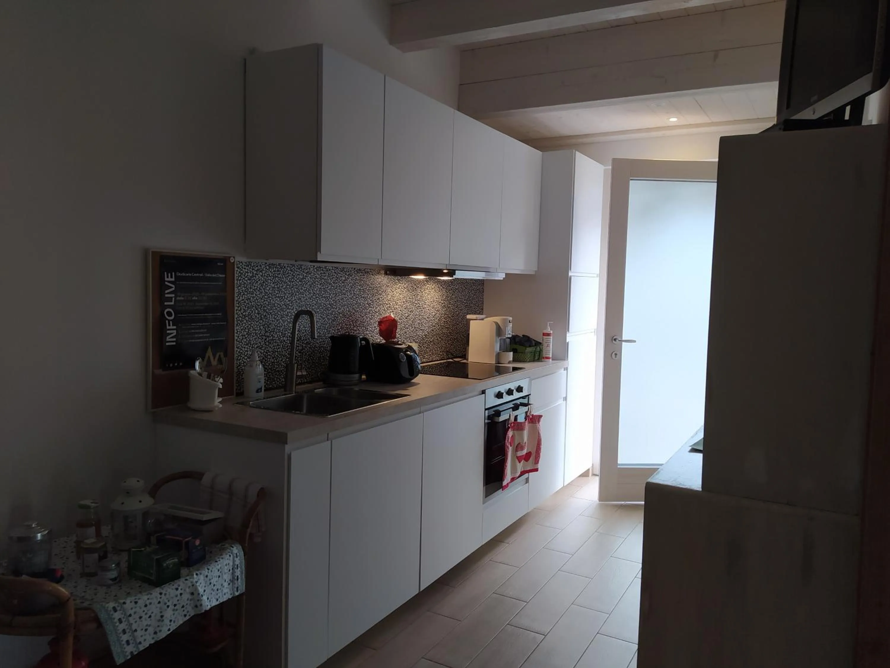 Kitchen or kitchenette in Idroblu Bondone Lago d'Idro
