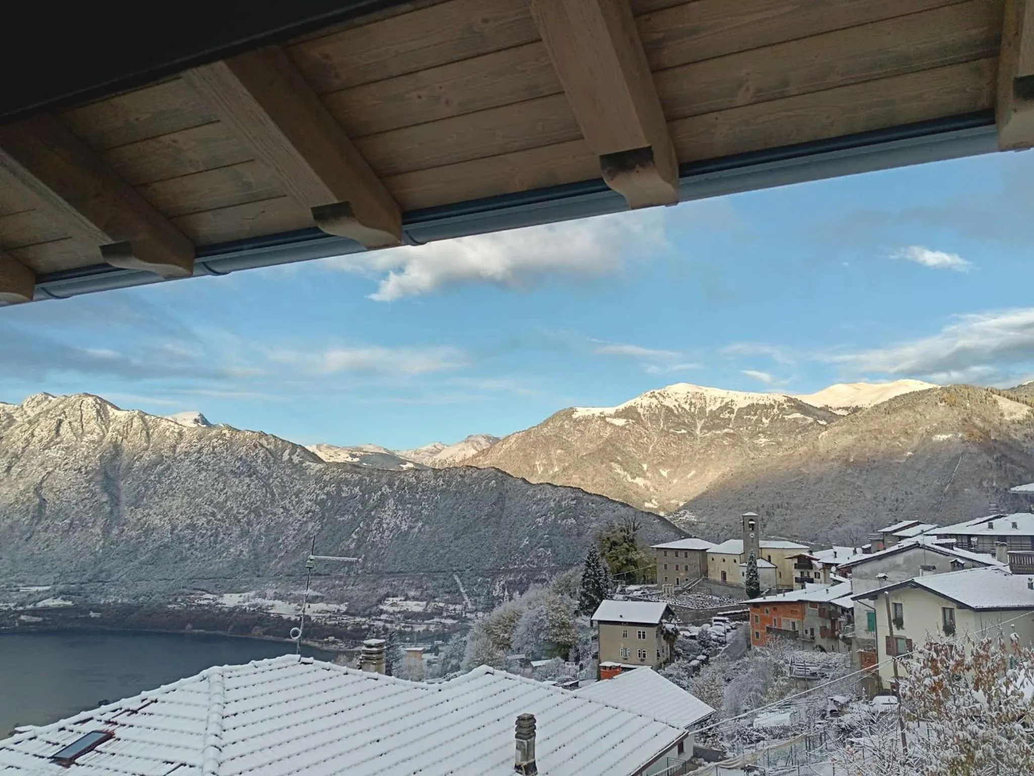 Winter in Idroblu Bondone Lago d'Idro