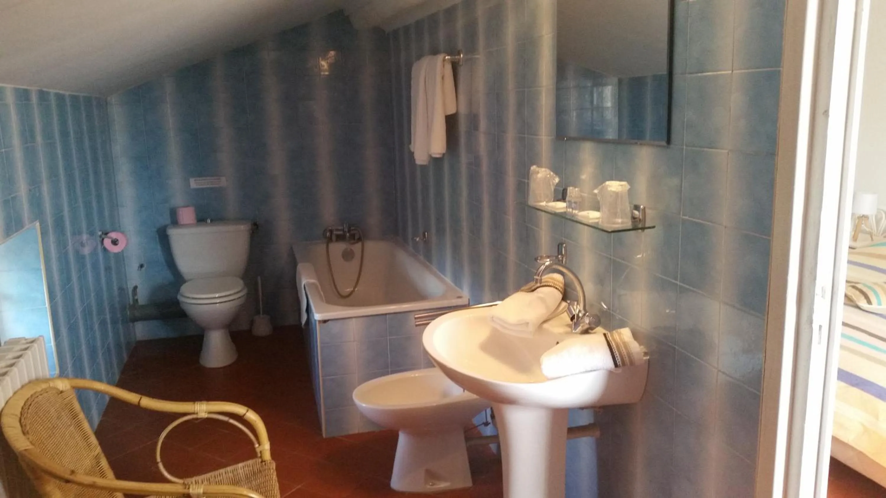 Toilet in Le Mas d'Icard