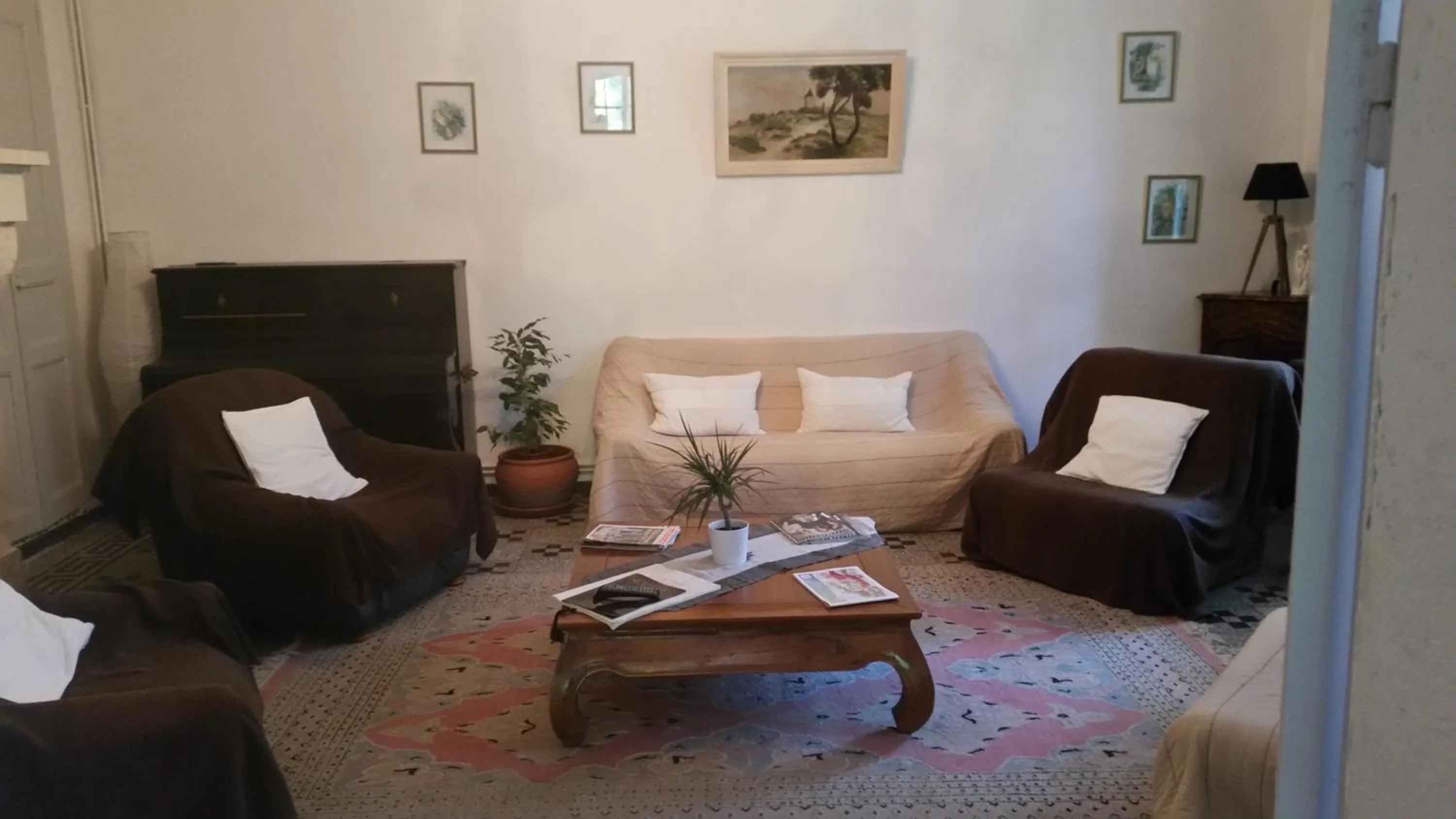 Living room in Le Mas d'Icard