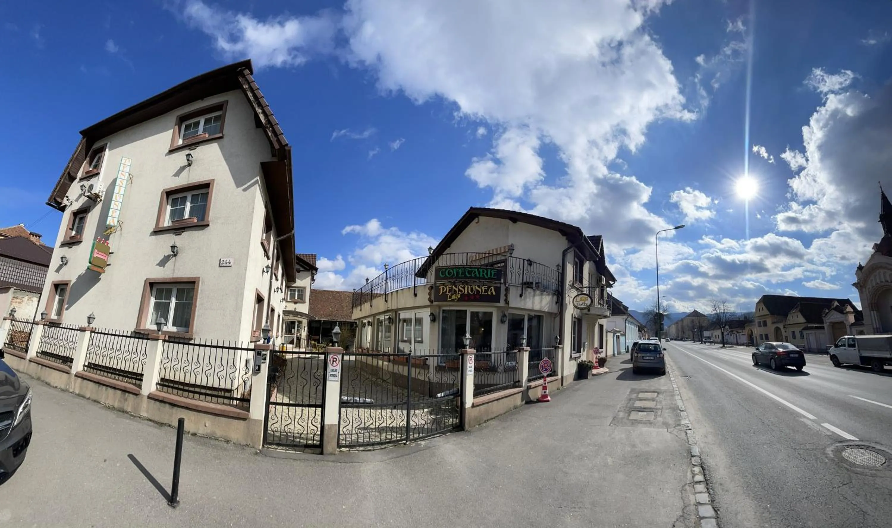 Property building in Pensiunea Luiza