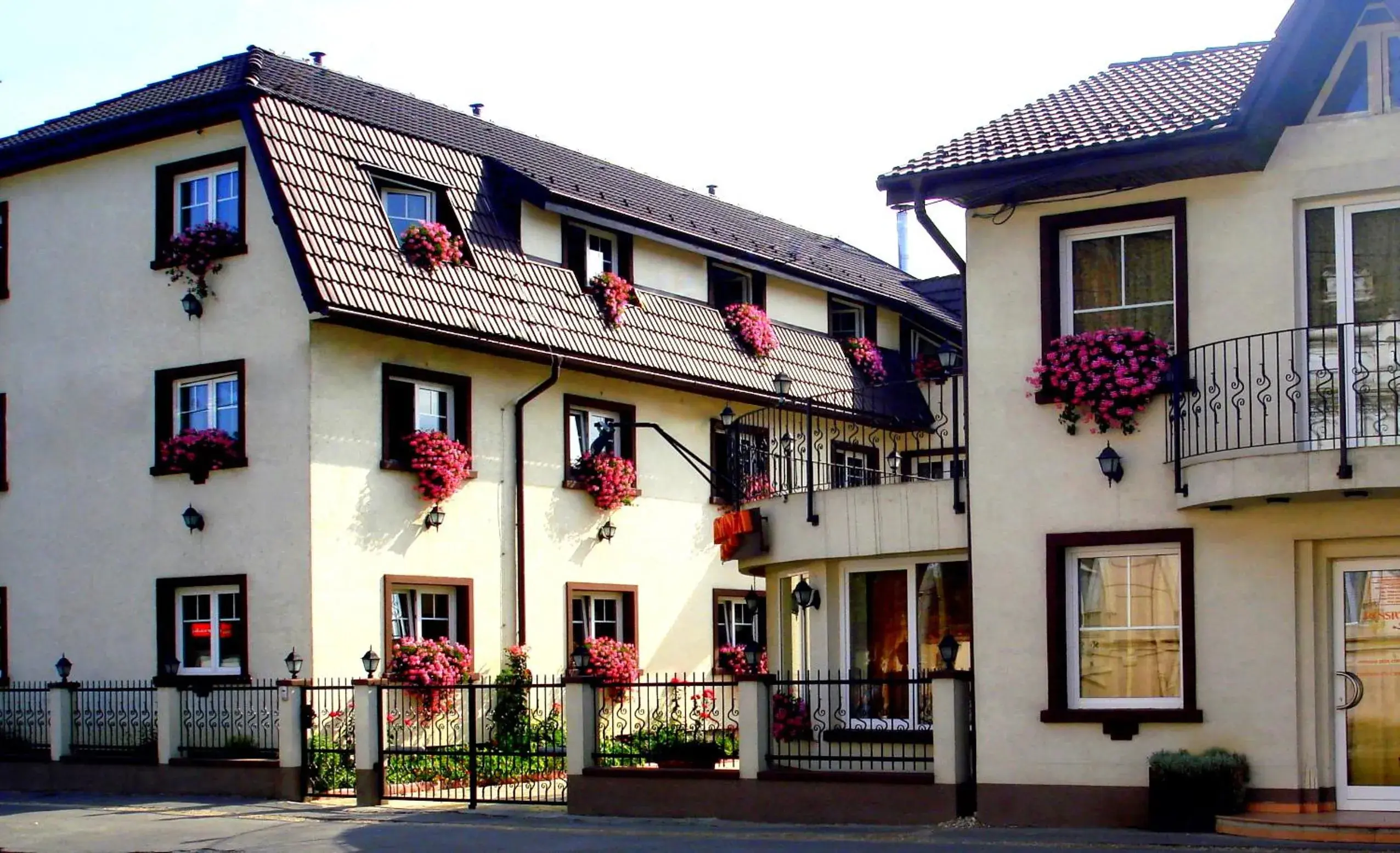 Property building in Pensiunea Luiza Property building in Pensiunea Luiza