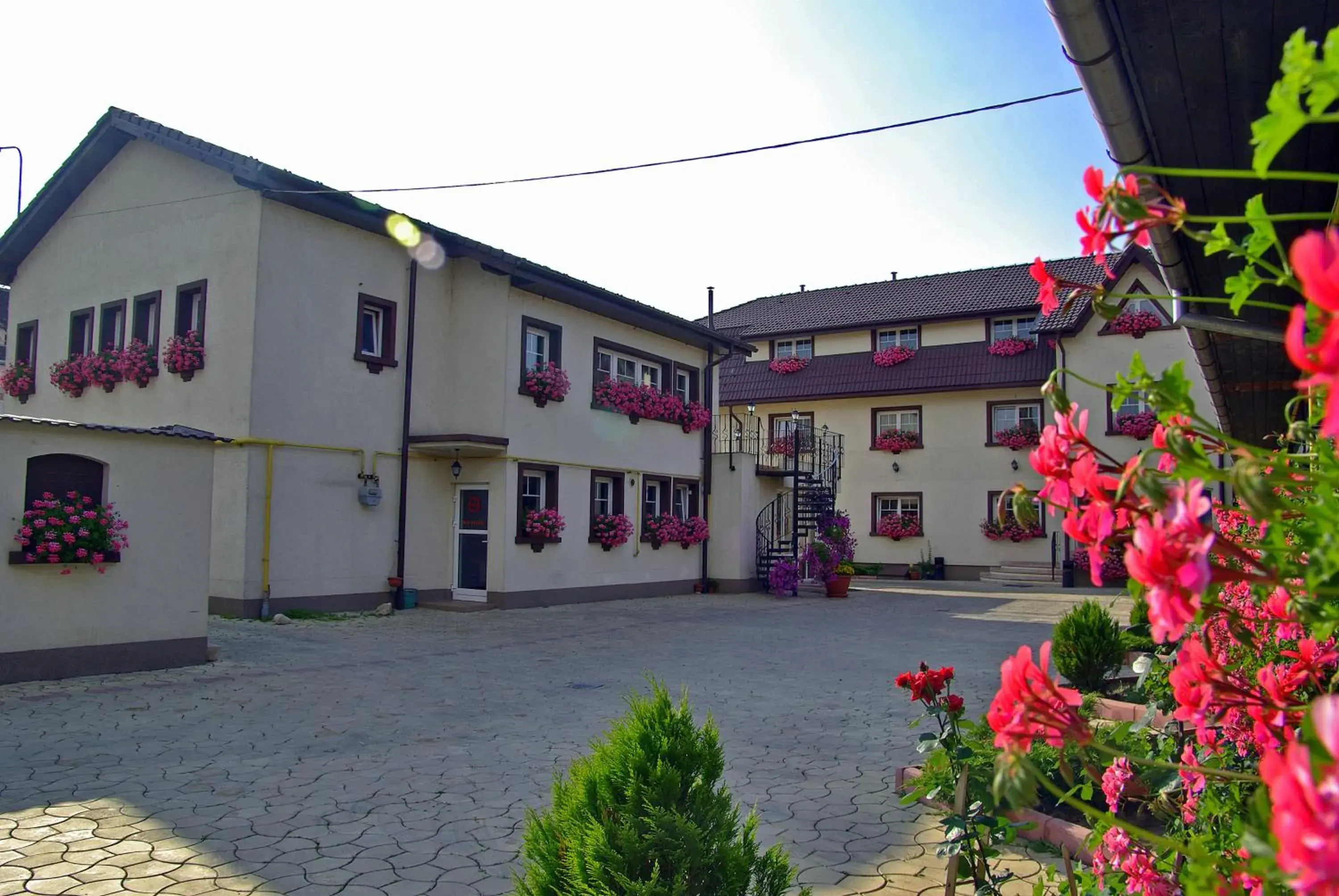 Property building in Pensiunea Luiza Property building in Pensiunea Luiza