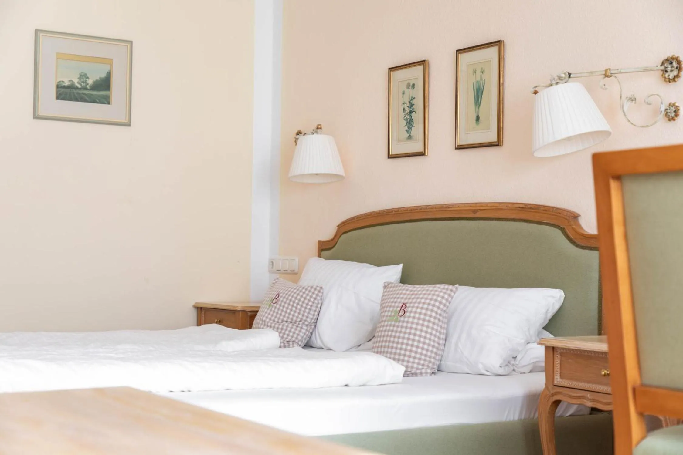 Bed in Hotel Bachmair Alpina