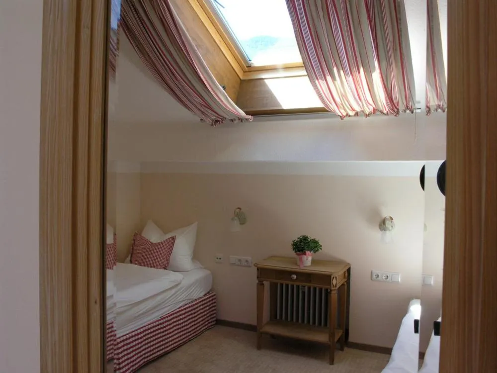 Decorative detail, Bed in Hotel Bachmair Alpina