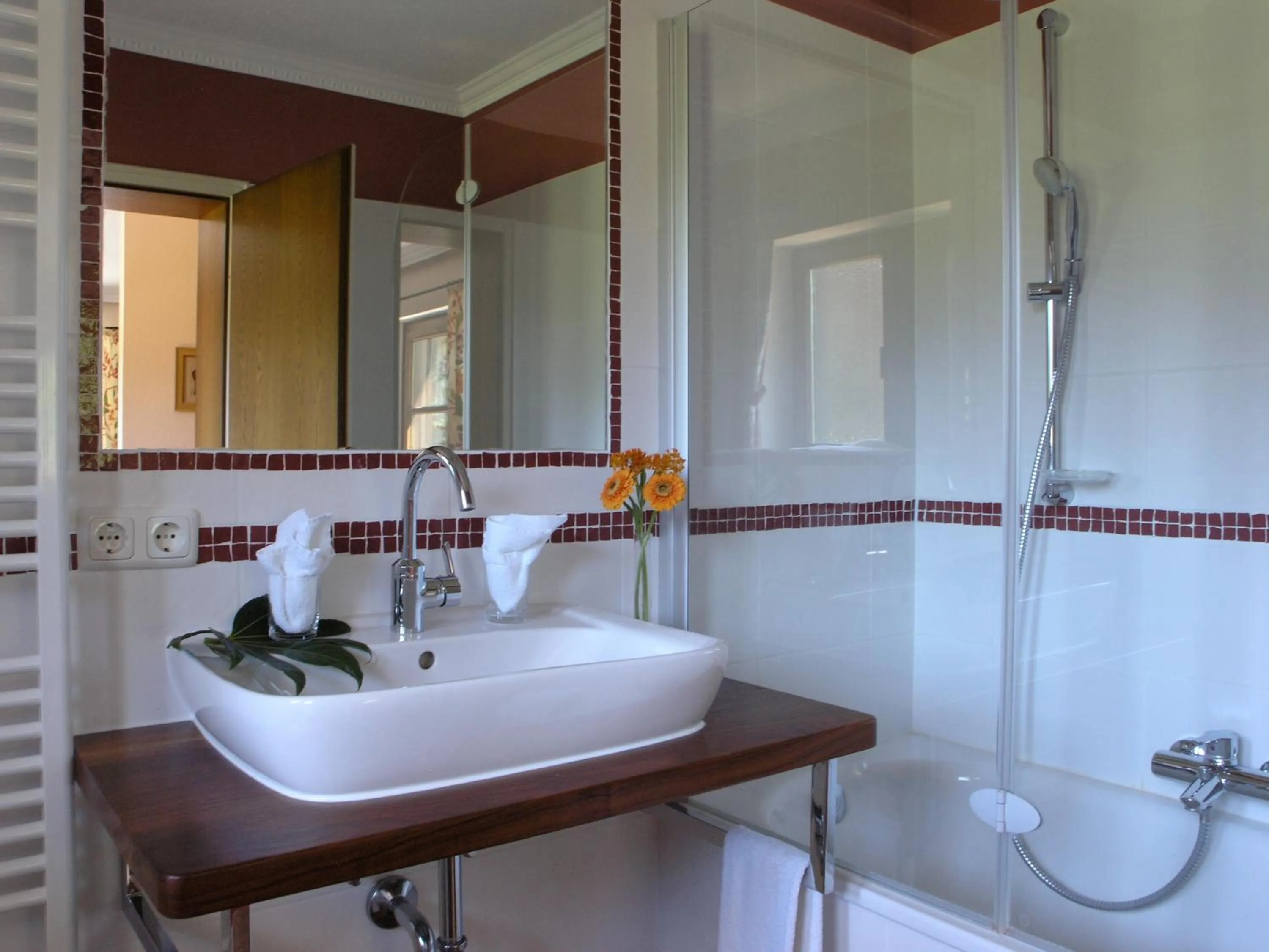 Bathroom in Hotel Bachmair Alpina