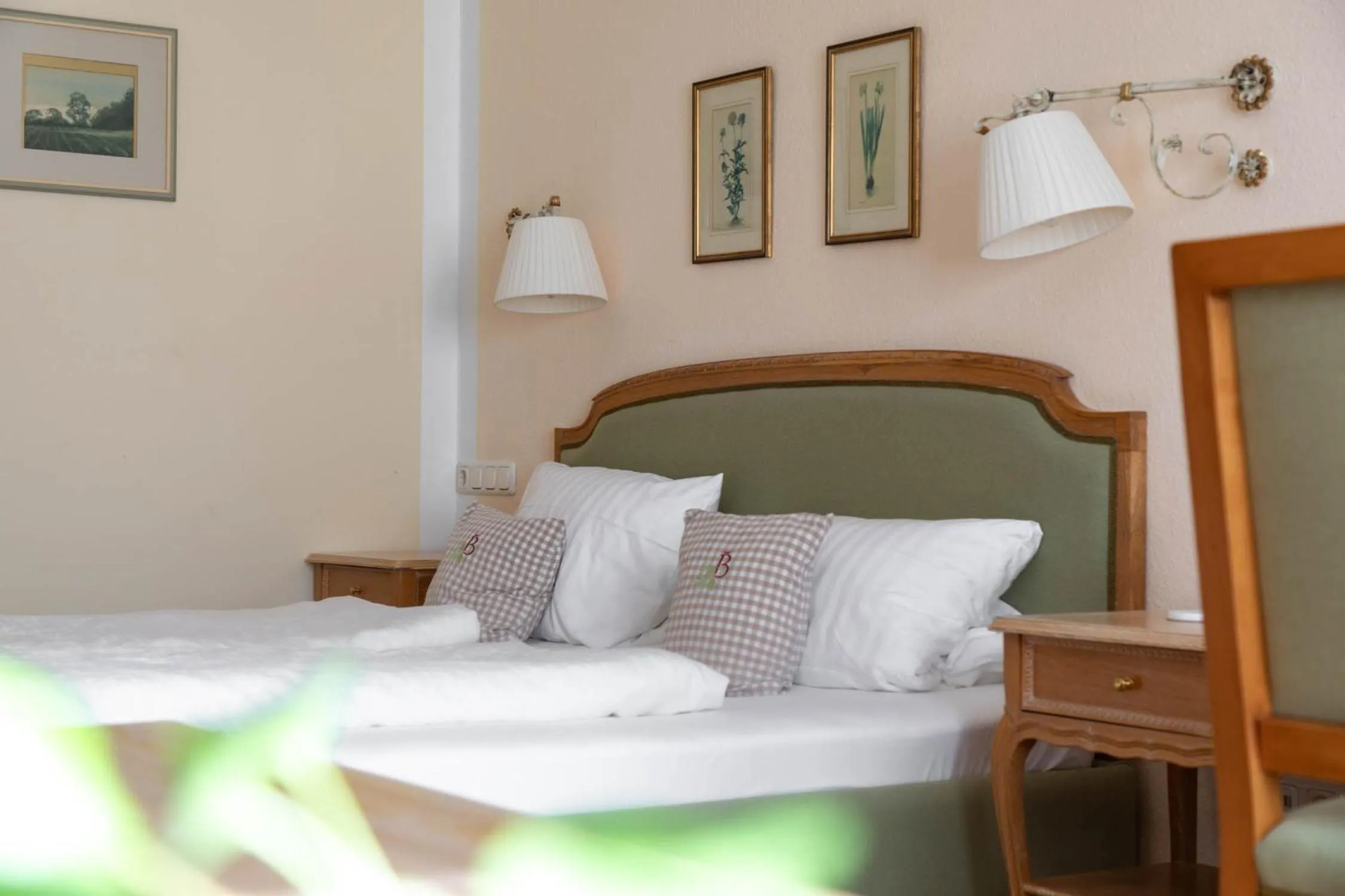 Bed in Hotel Bachmair Alpina