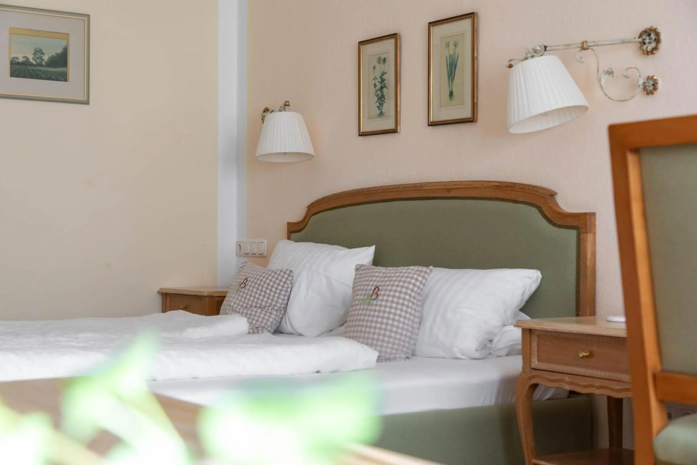 Bed in Hotel Bachmair Alpina