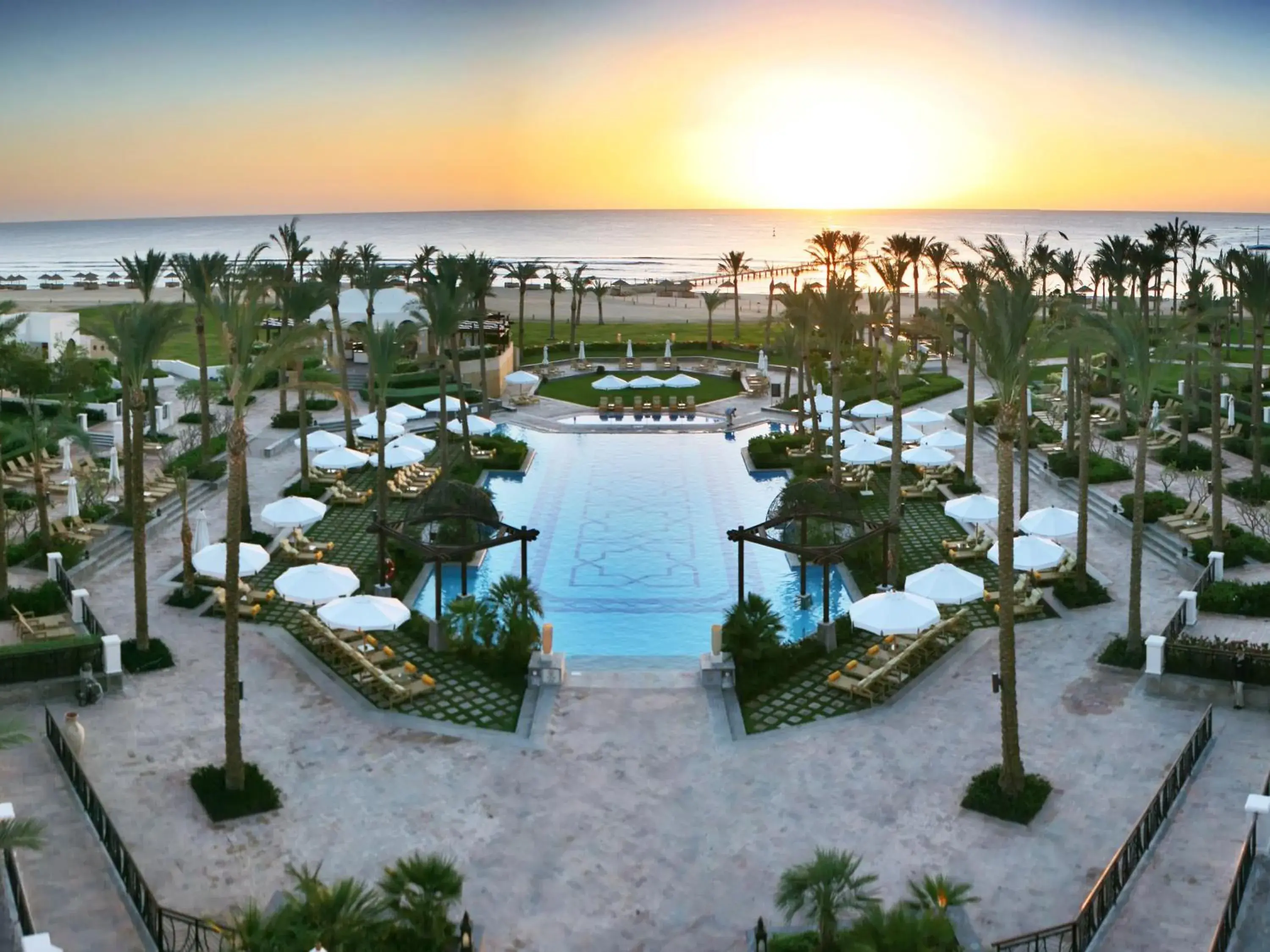 Pool view in Pickalbatros The Palace Port Ghalib Pool view in Pickalbatros The Palace Port Ghalib