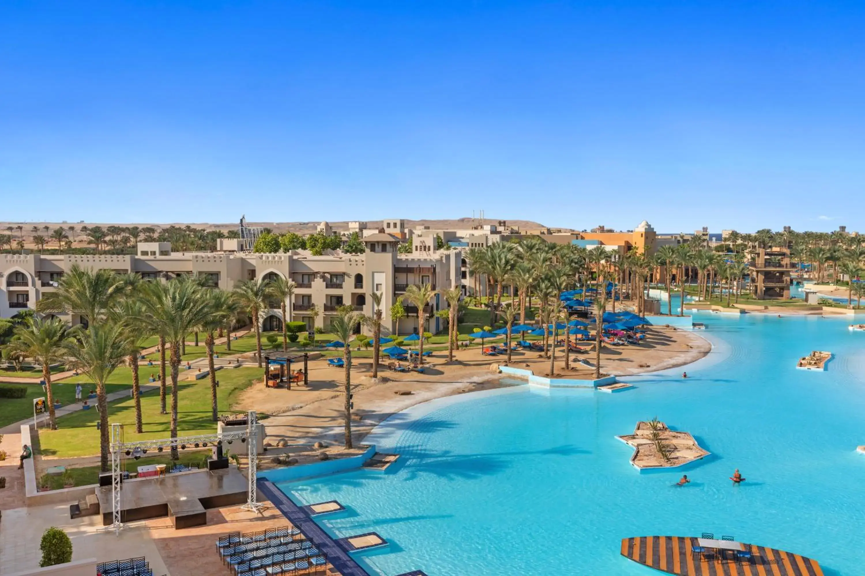 Lake view in Pickalbatros The Palace Port Ghalib Lake view in Pickalbatros The Palace Port Ghalib