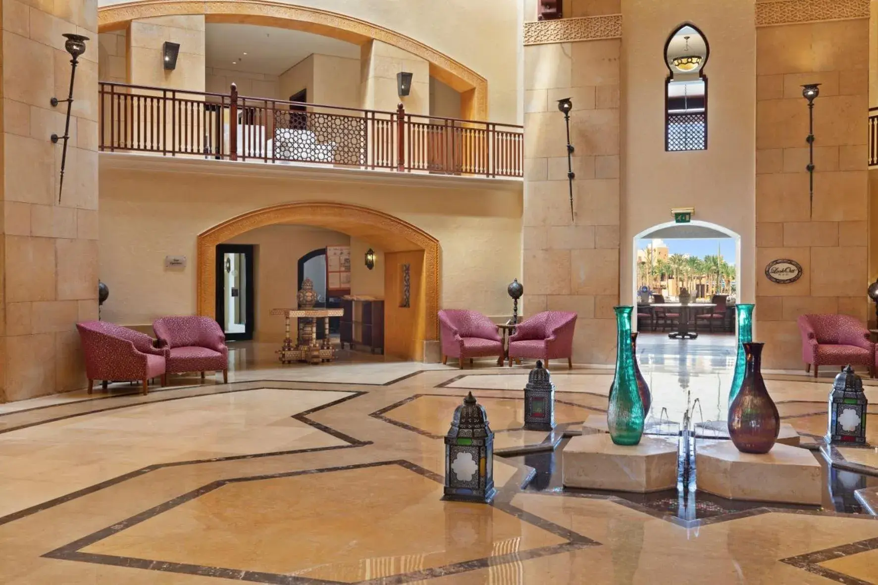 Lobby or reception in Pickalbatros The Palace Port Ghalib Lobby or reception in Pickalbatros The Palace Port Ghalib