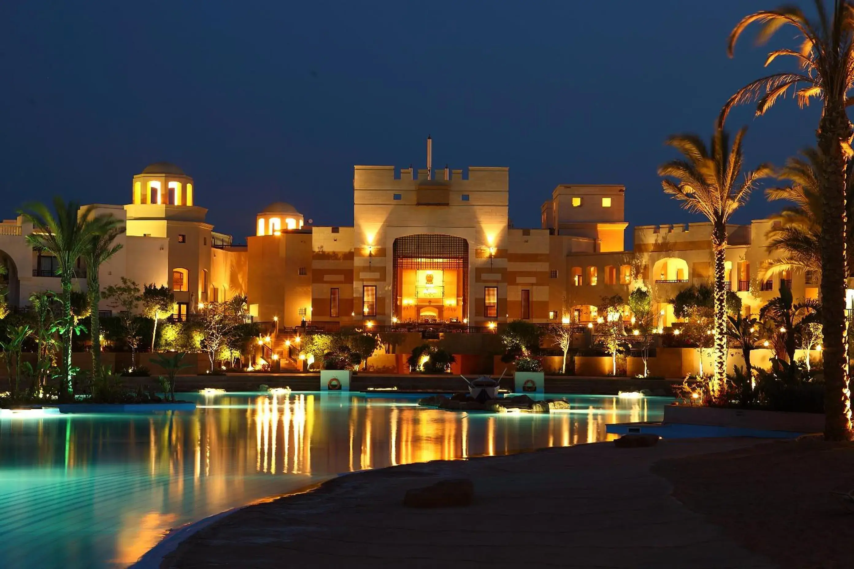 Pool view in Pickalbatros The Palace Port Ghalib Pool view in Pickalbatros The Palace Port Ghalib