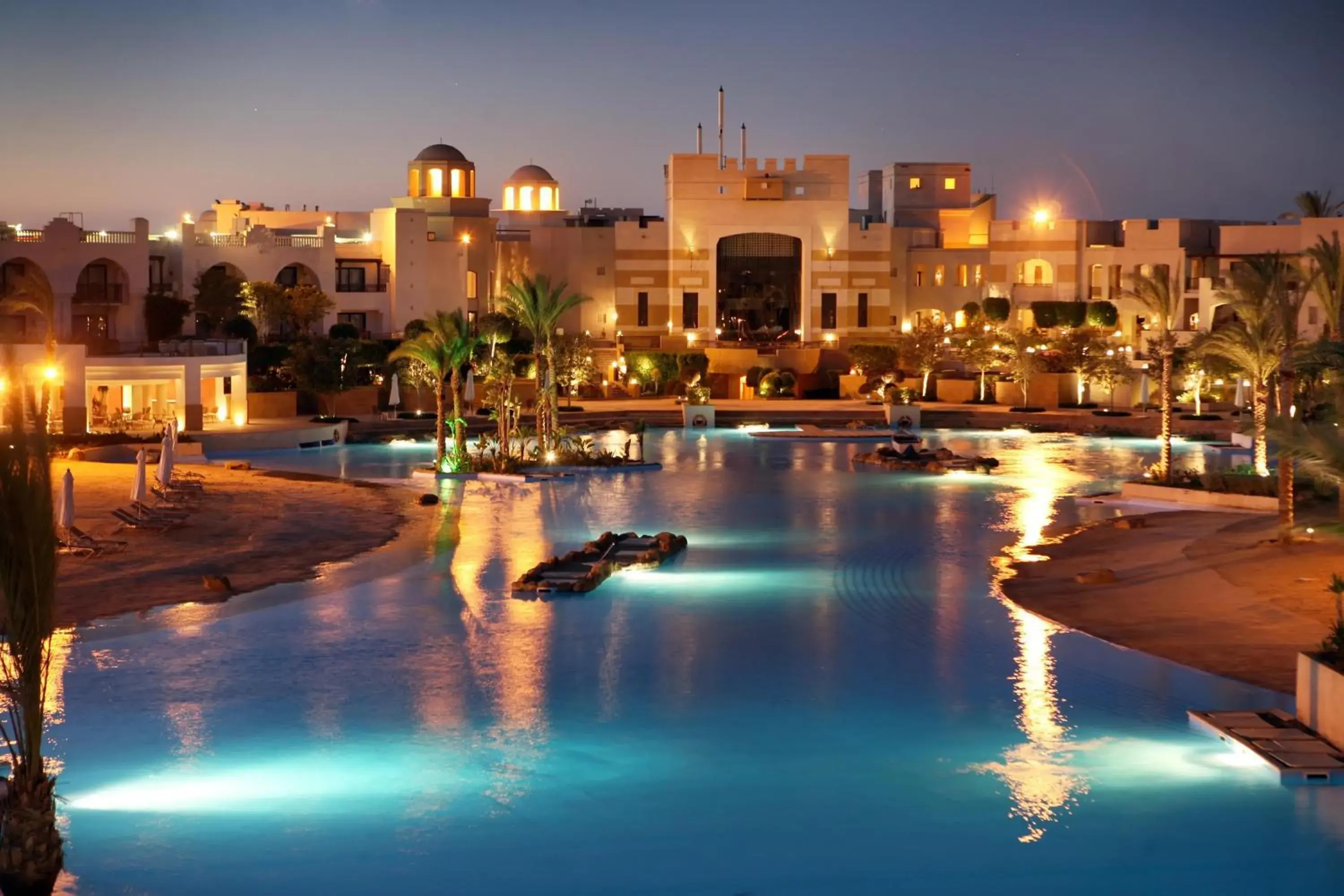 Pool view in Pickalbatros The Palace Port Ghalib Pool view in Pickalbatros The Palace Port Ghalib