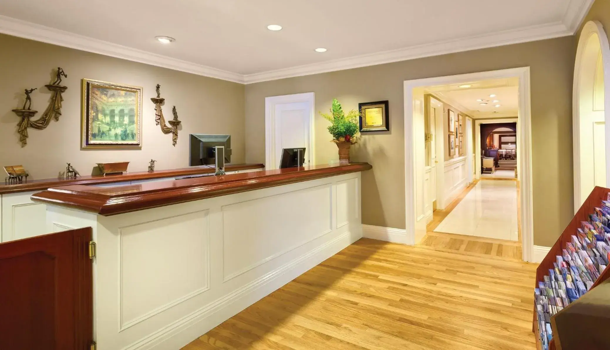 Lobby or reception in Inn at the Opera Lobby or reception in Inn at the Opera