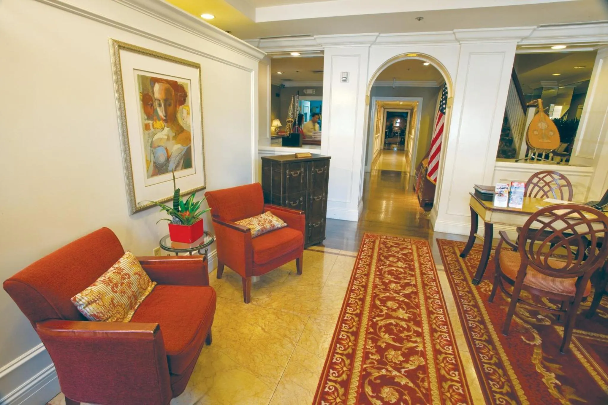 Lobby or reception in Inn at the Opera