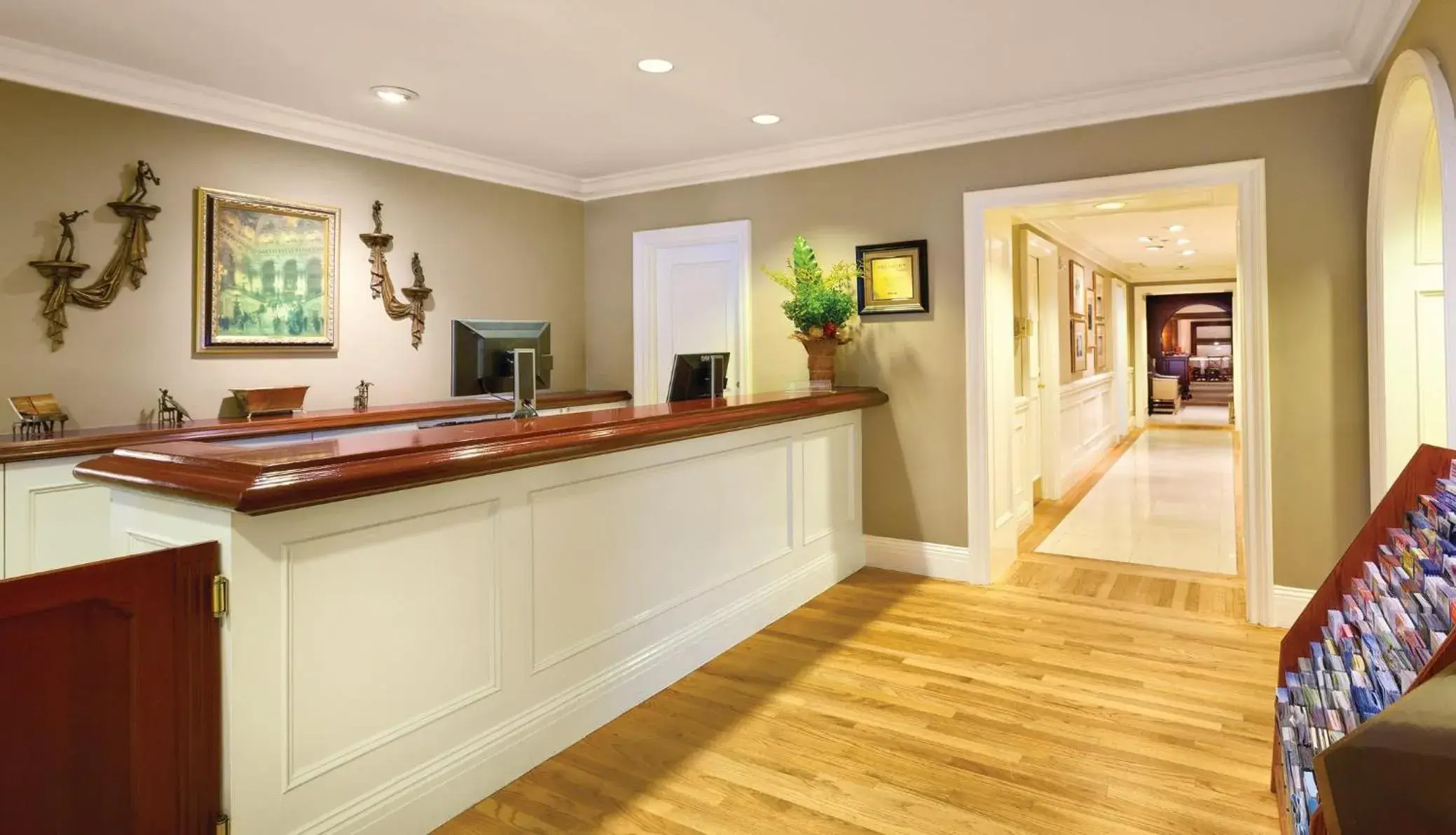 Lobby or reception in Inn at the Opera Lobby or reception in Inn at the Opera