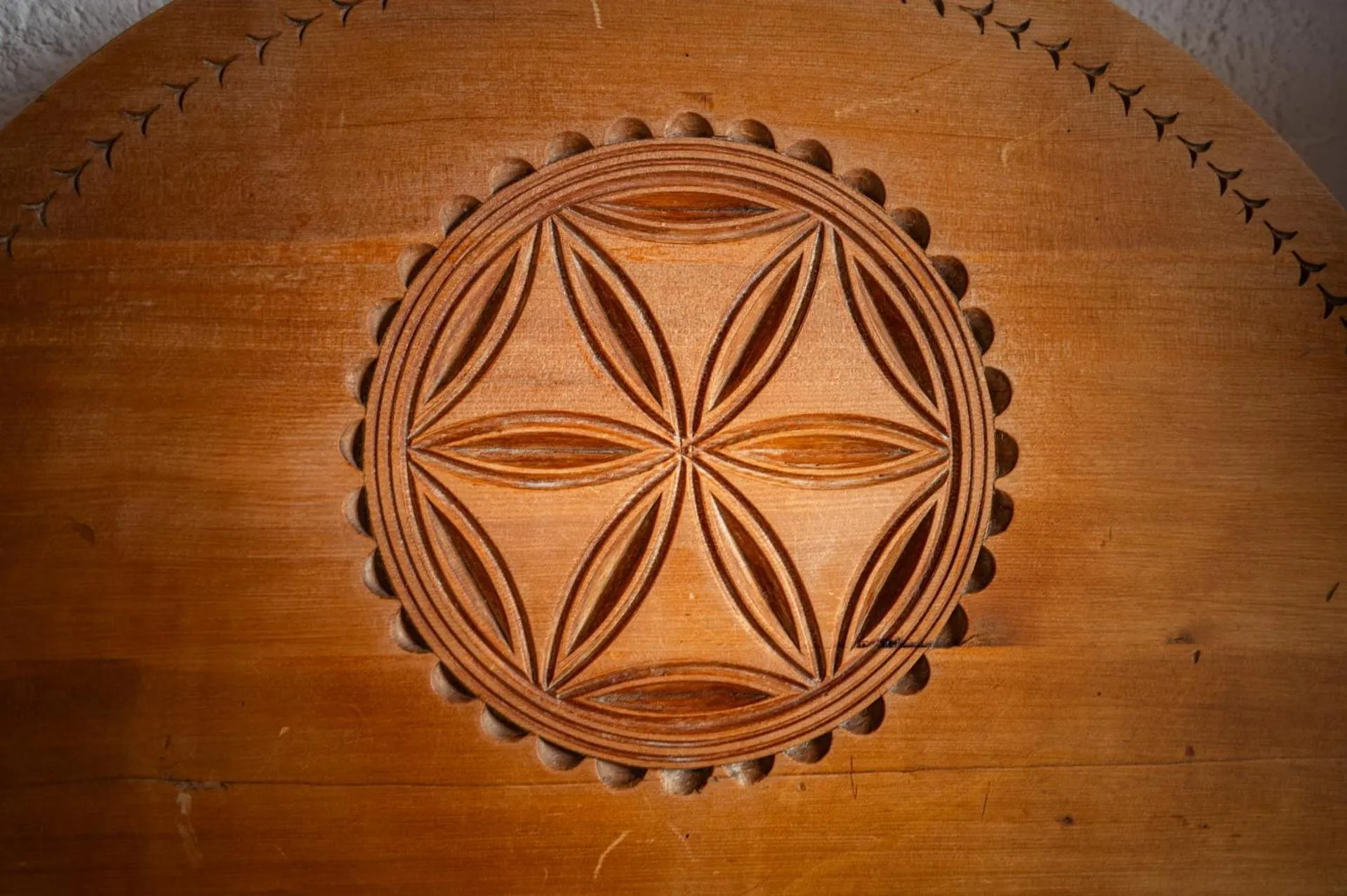 Decorative detail in Historic Hotel Crusch Alva