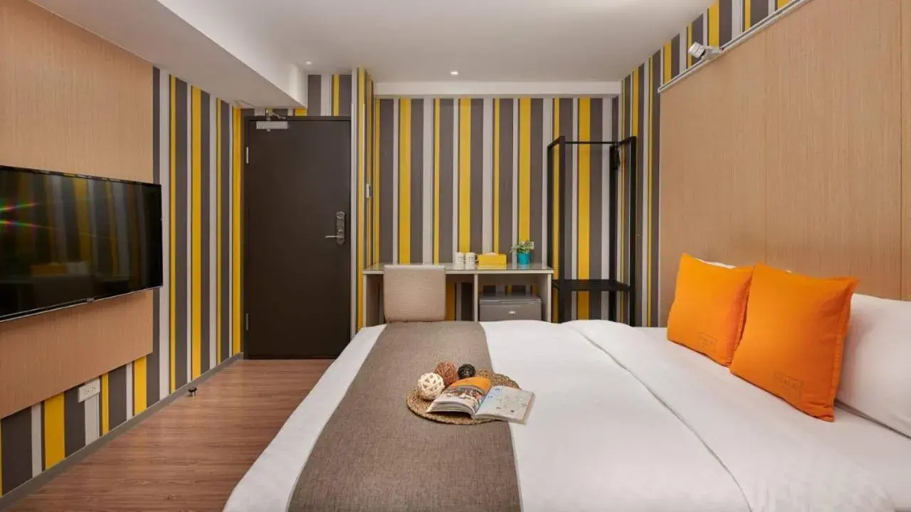 Bed in Click Hotel - Taipei Main Station Branch Bed in Click Hotel - Taipei Main Station Branch