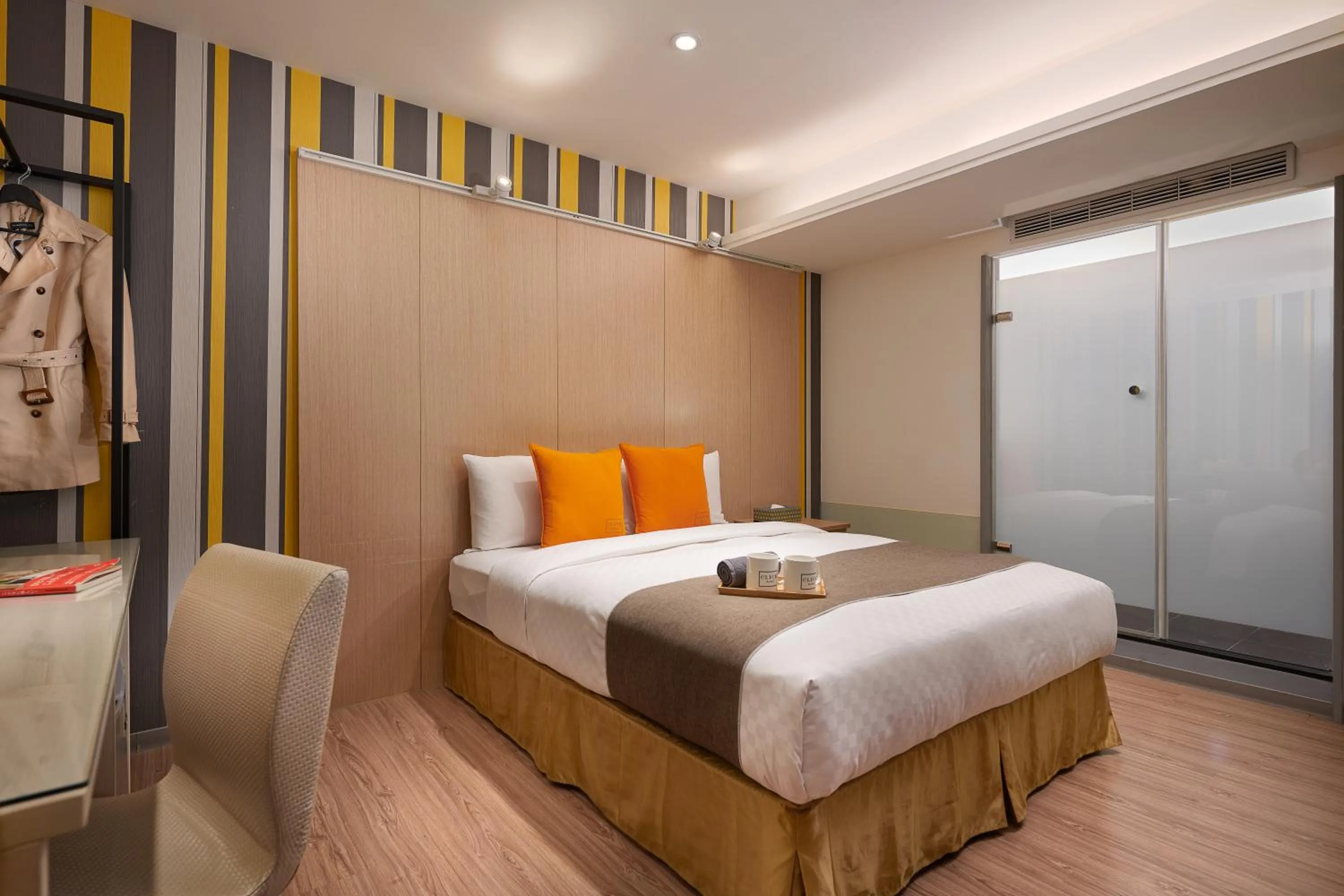Bedroom, Bed in Click Hotel - Taipei Main Station Branch