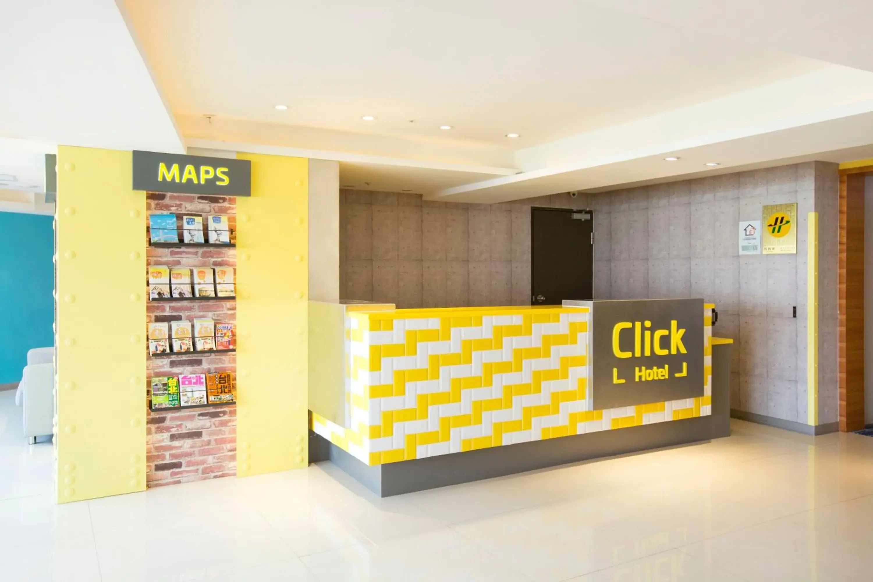 Lobby or reception in Click Hotel - Taipei Main Station Branch Lobby or reception in Click Hotel - Taipei Main Station Branch