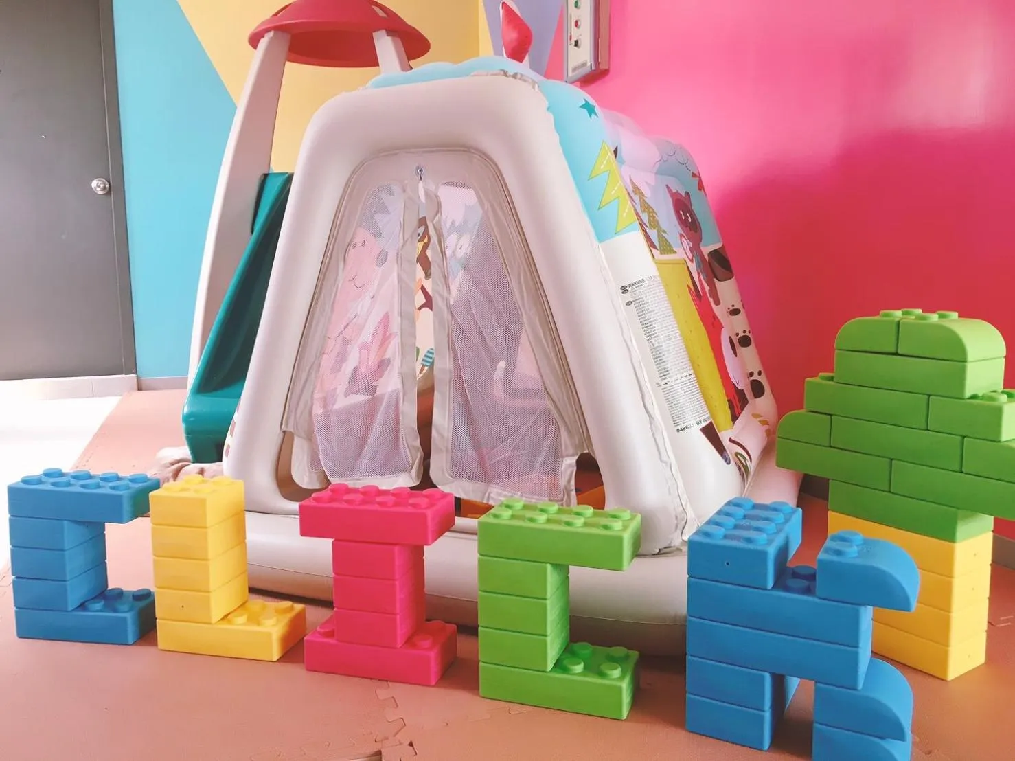 Children play ground in Click Hotel - Taipei Main Station Branch