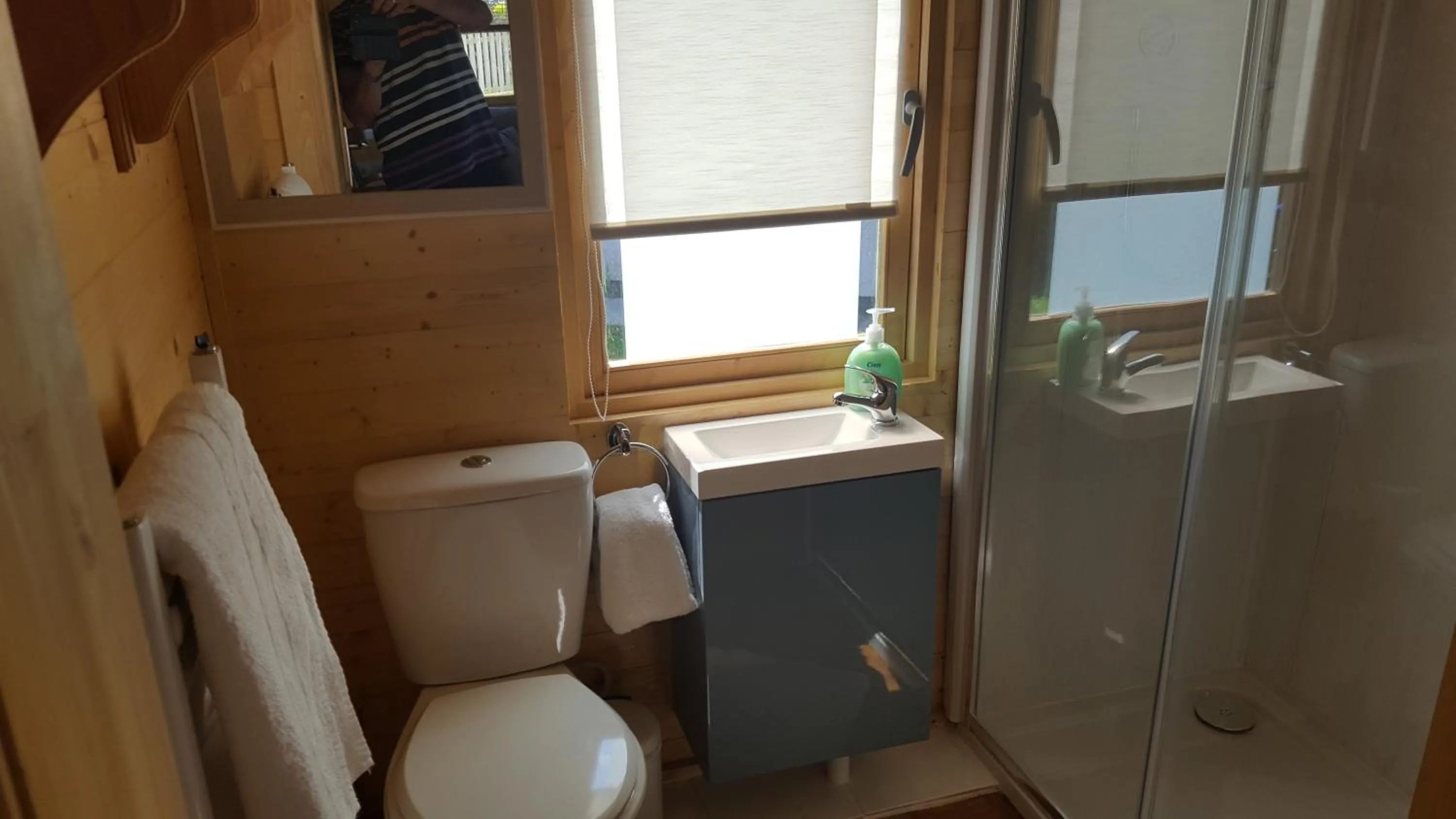 Shower in Canterra Cottage