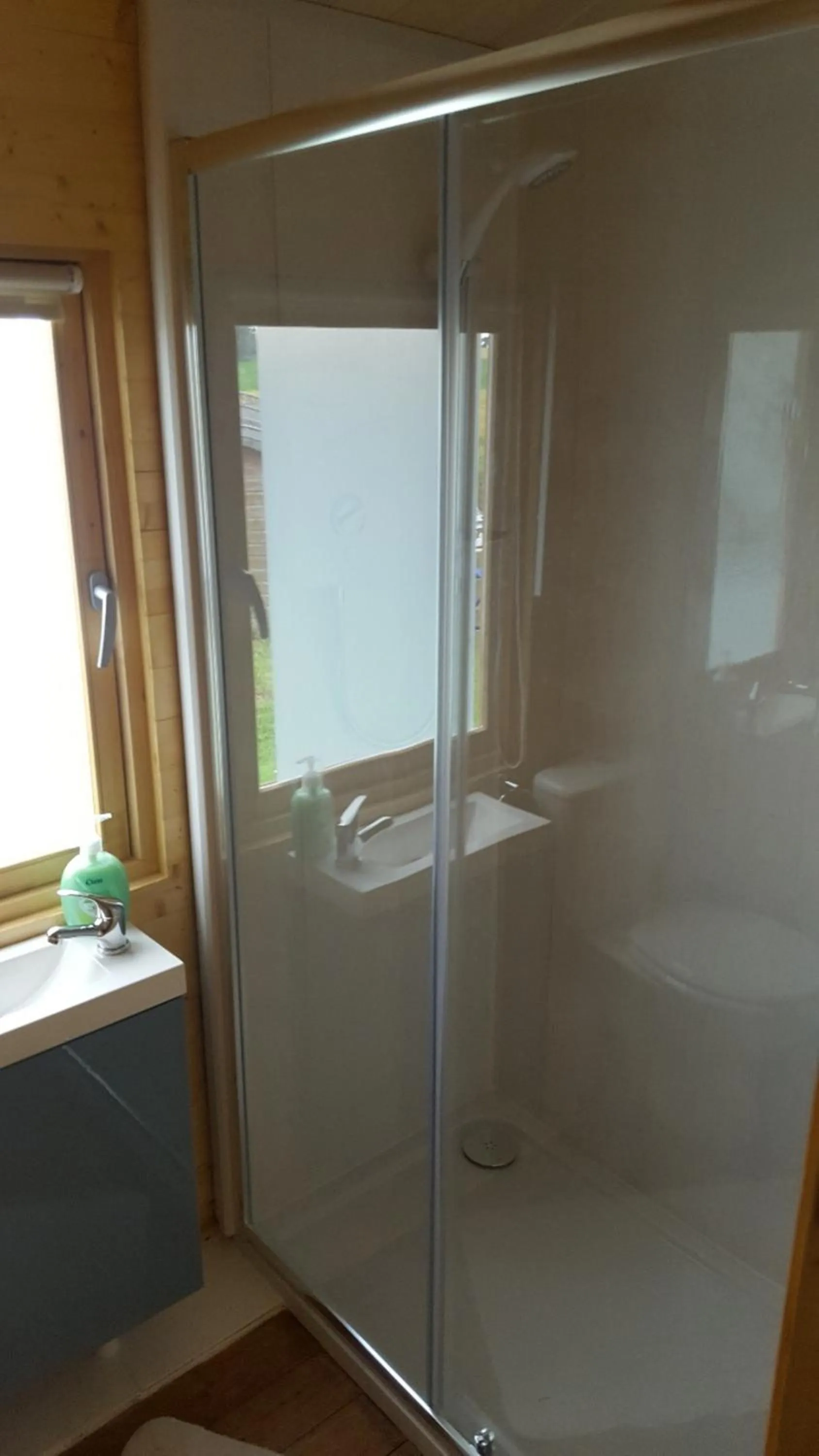 Shower in Canterra Cottage