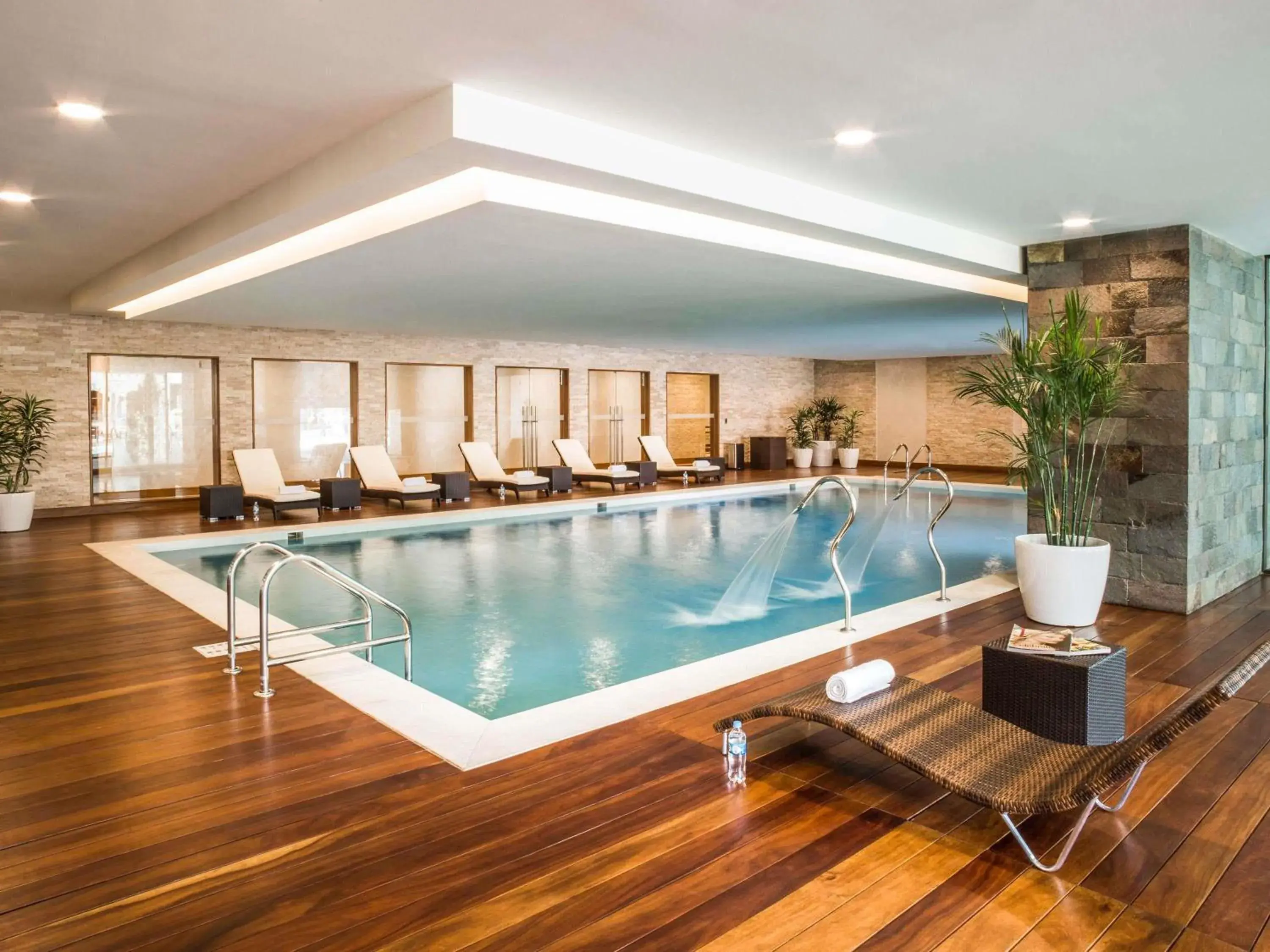 Pool view in Swissotel Lima Pool view in Swissotel Lima