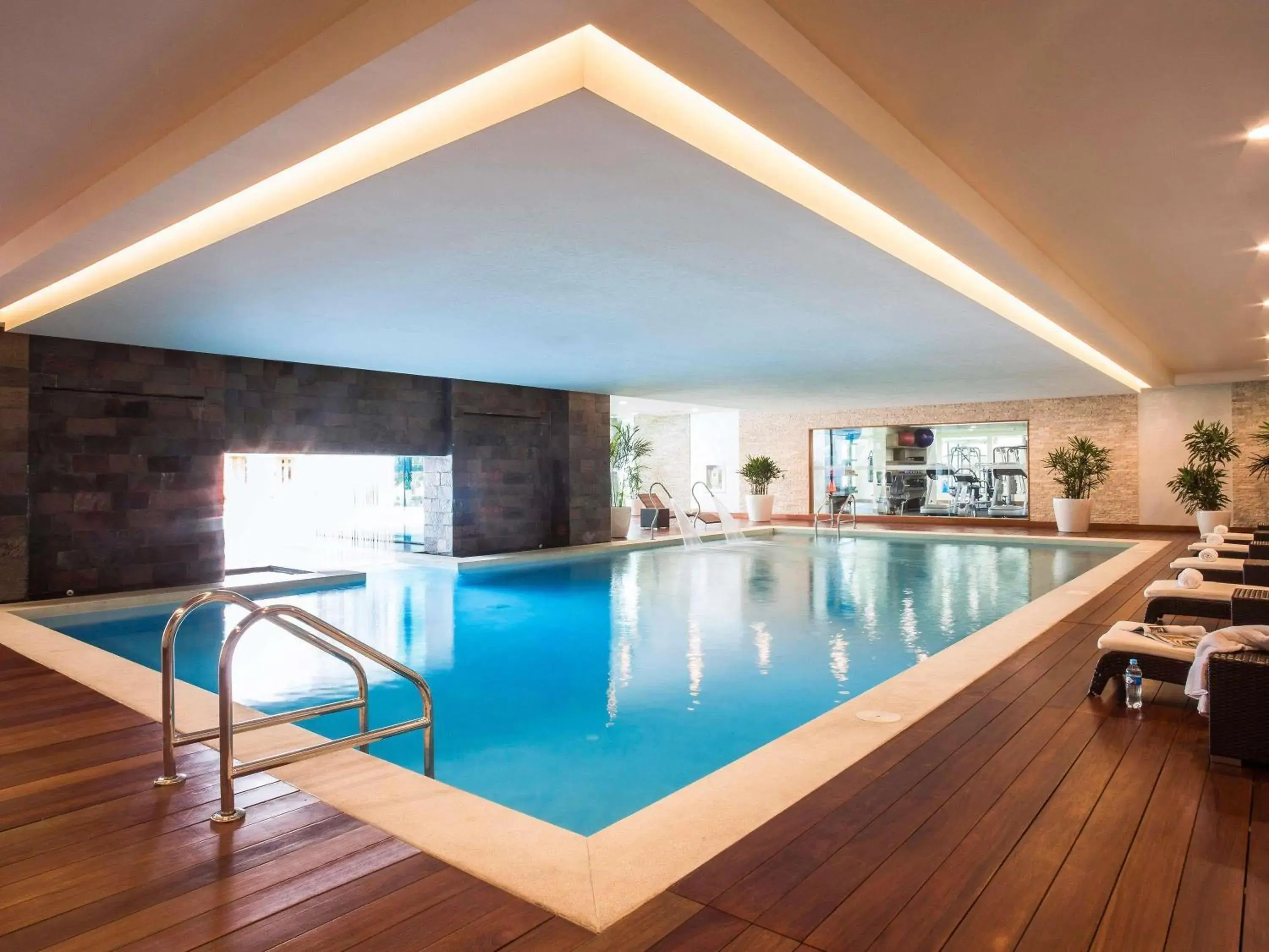 Pool view in Swissotel Lima Pool view in Swissotel Lima