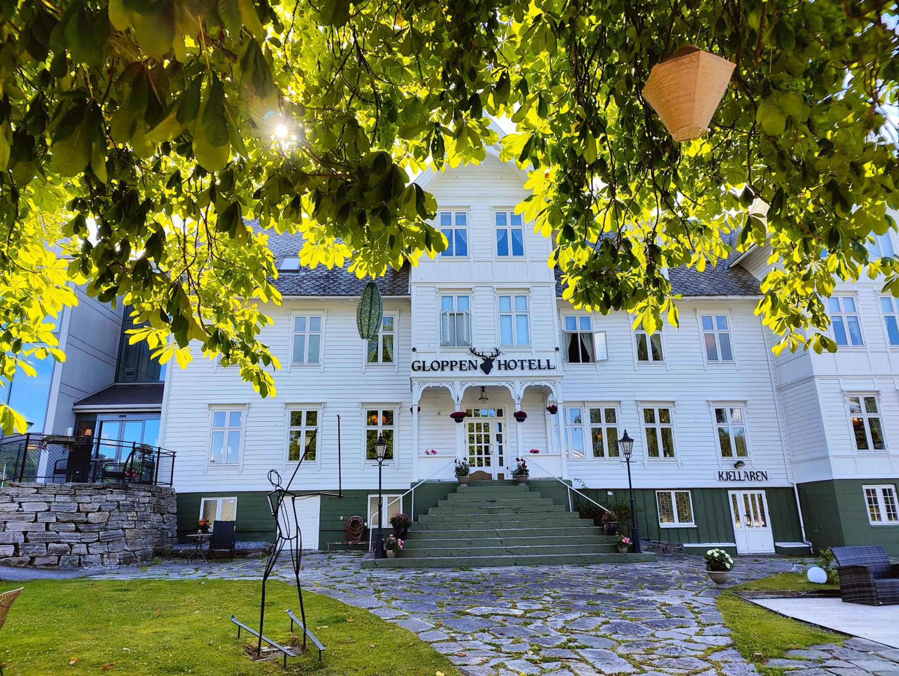 Property building in Gloppen Hotell - by Classic Norway Hotels