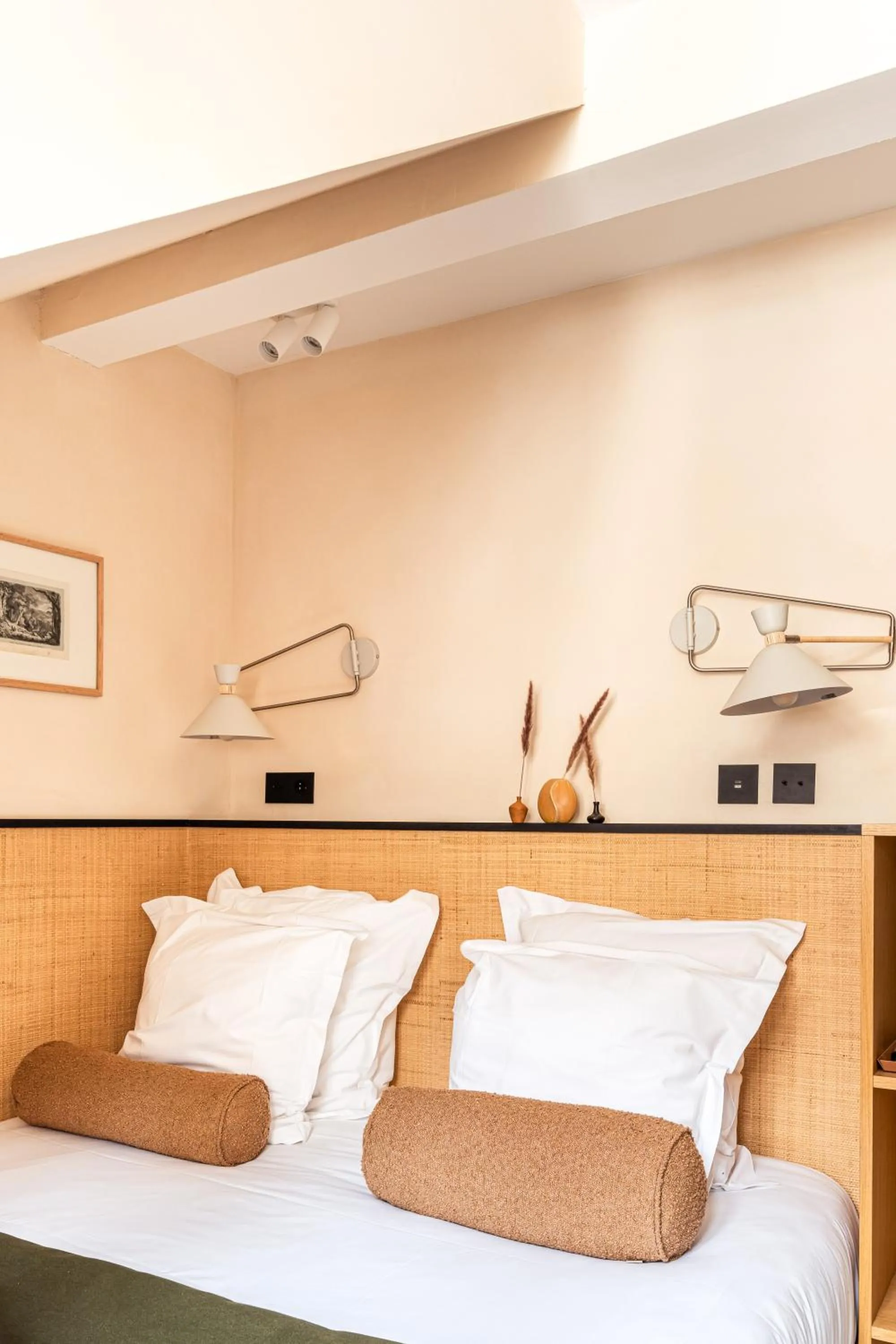 Bedroom, Bed in Hôtel Maison Traversière