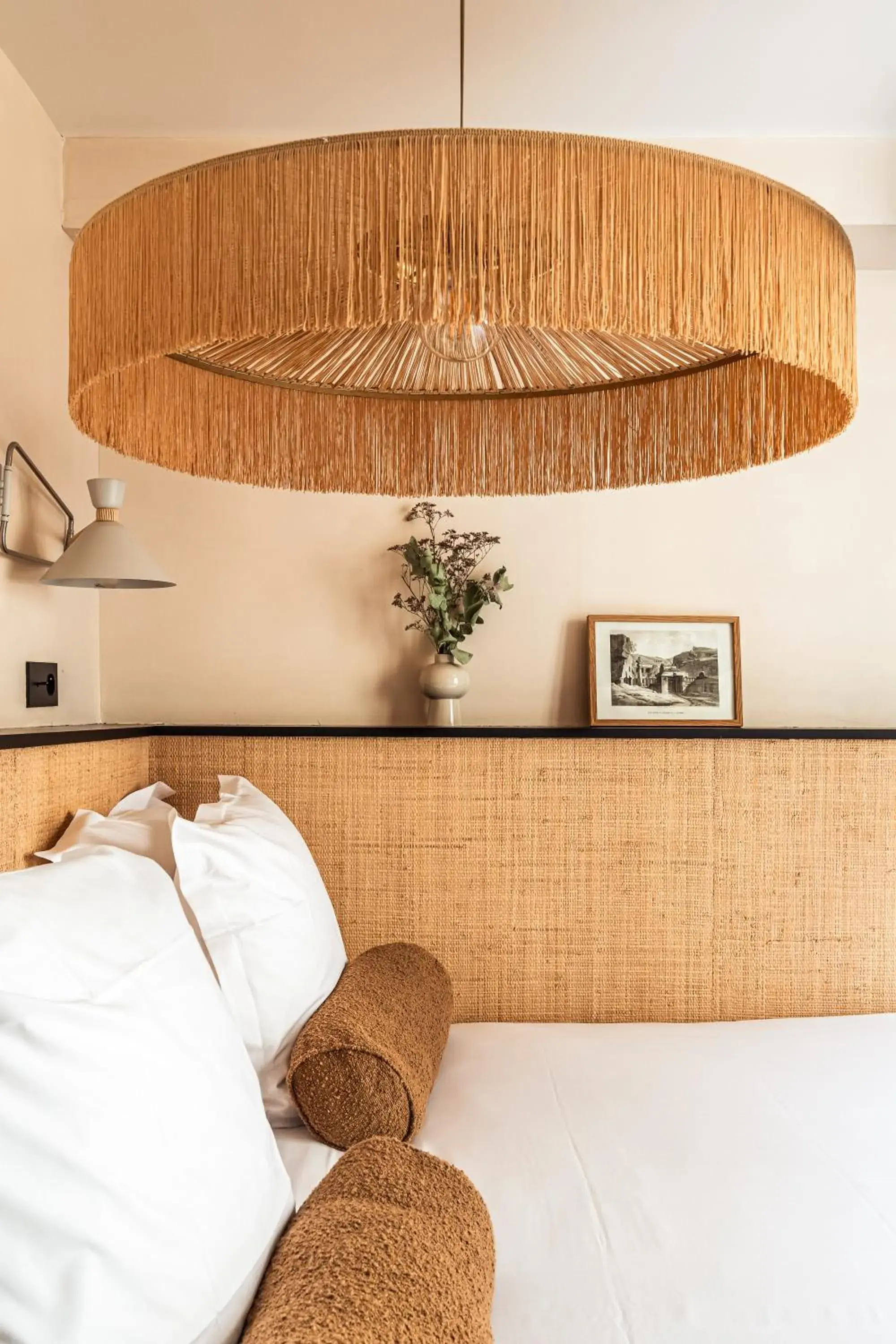 Bed in Hôtel Maison Traversière Bed in Hôtel Maison Traversière