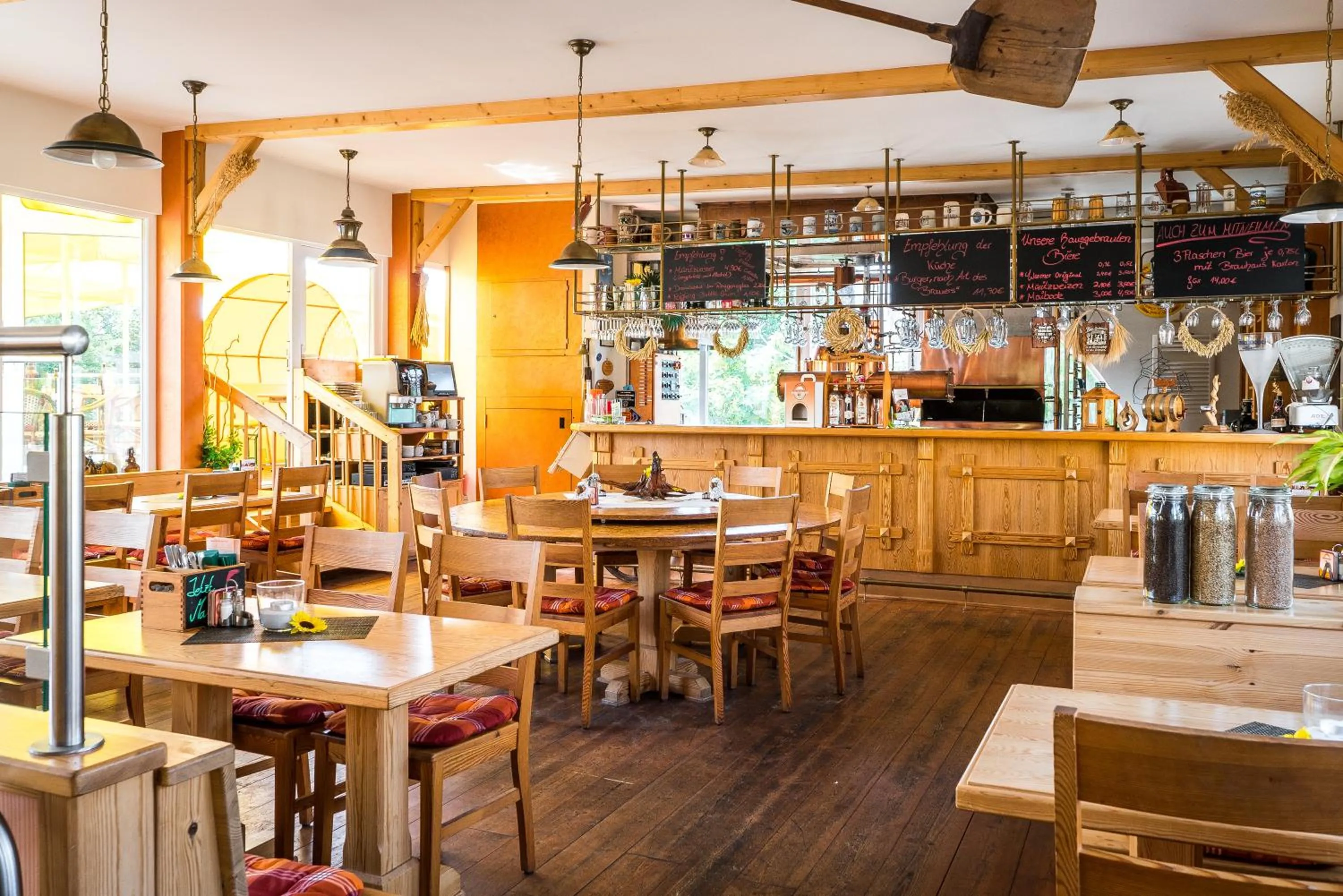 Restaurant/places to eat in Hotel Am Brauhaus