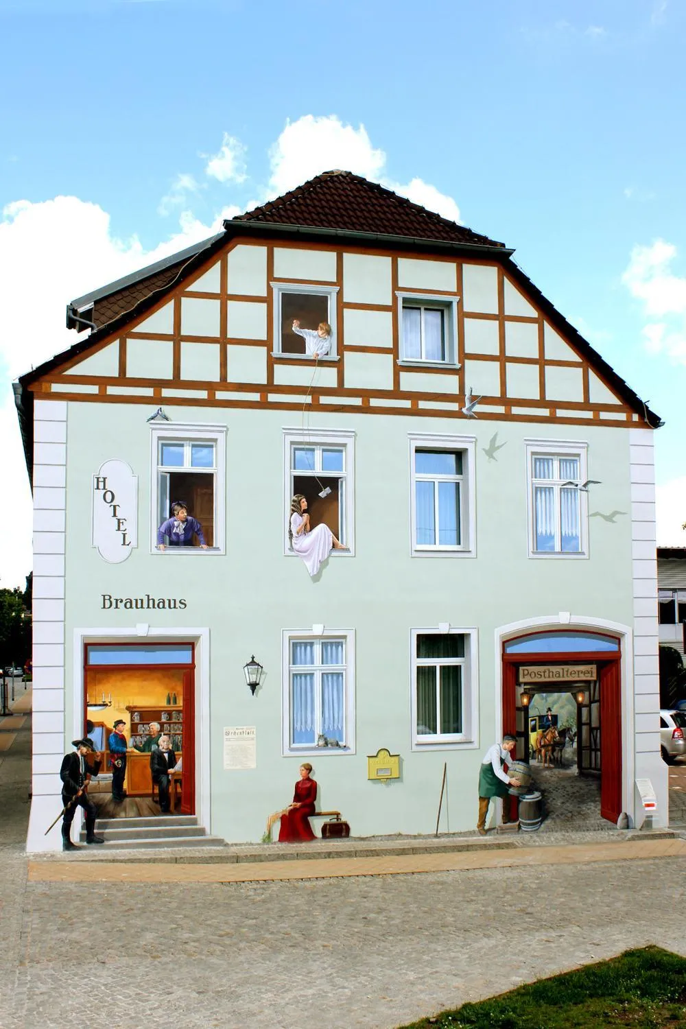 Property building in Hotel Am Brauhaus