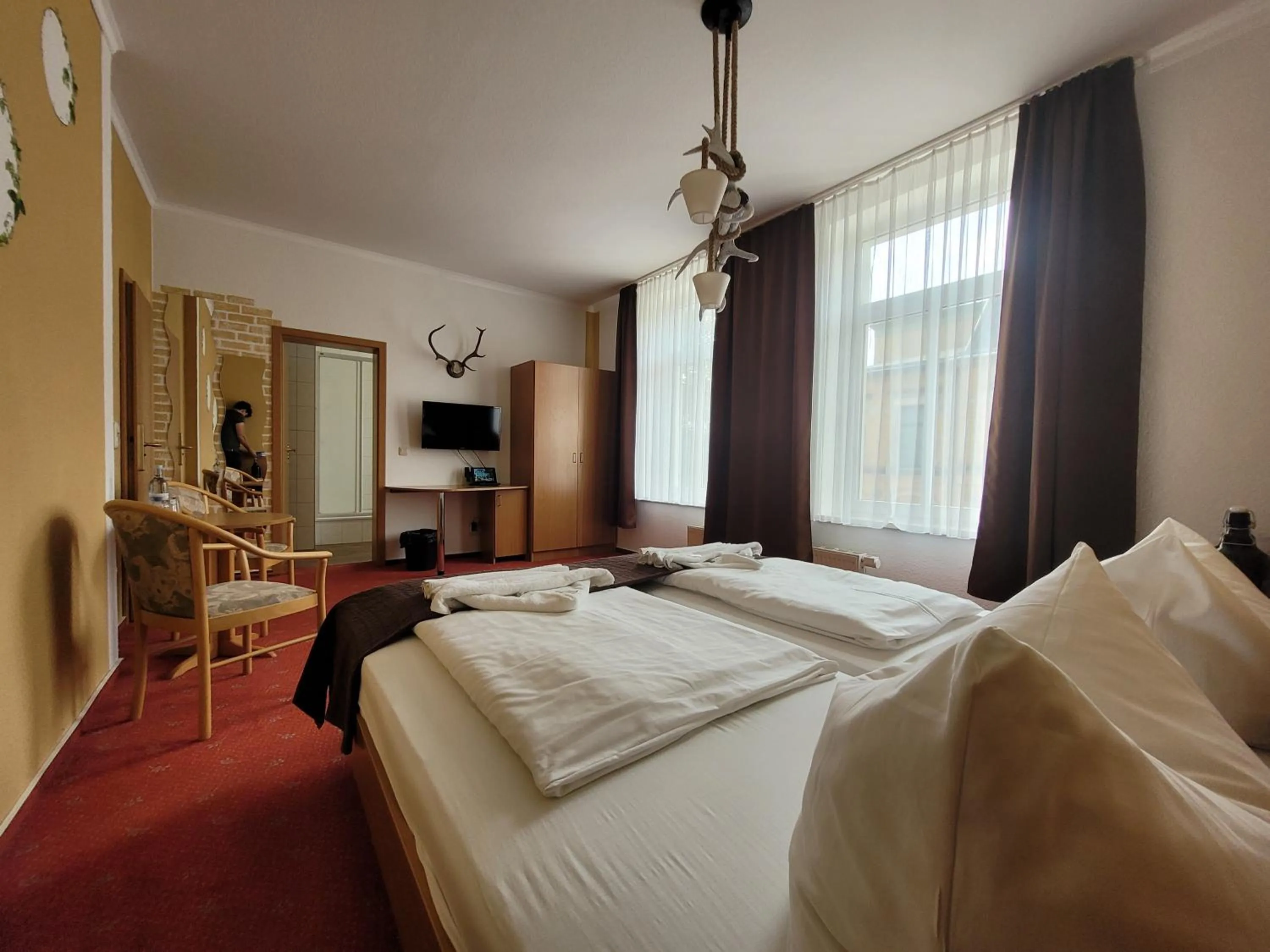 Bed in Hotel Am Brauhaus