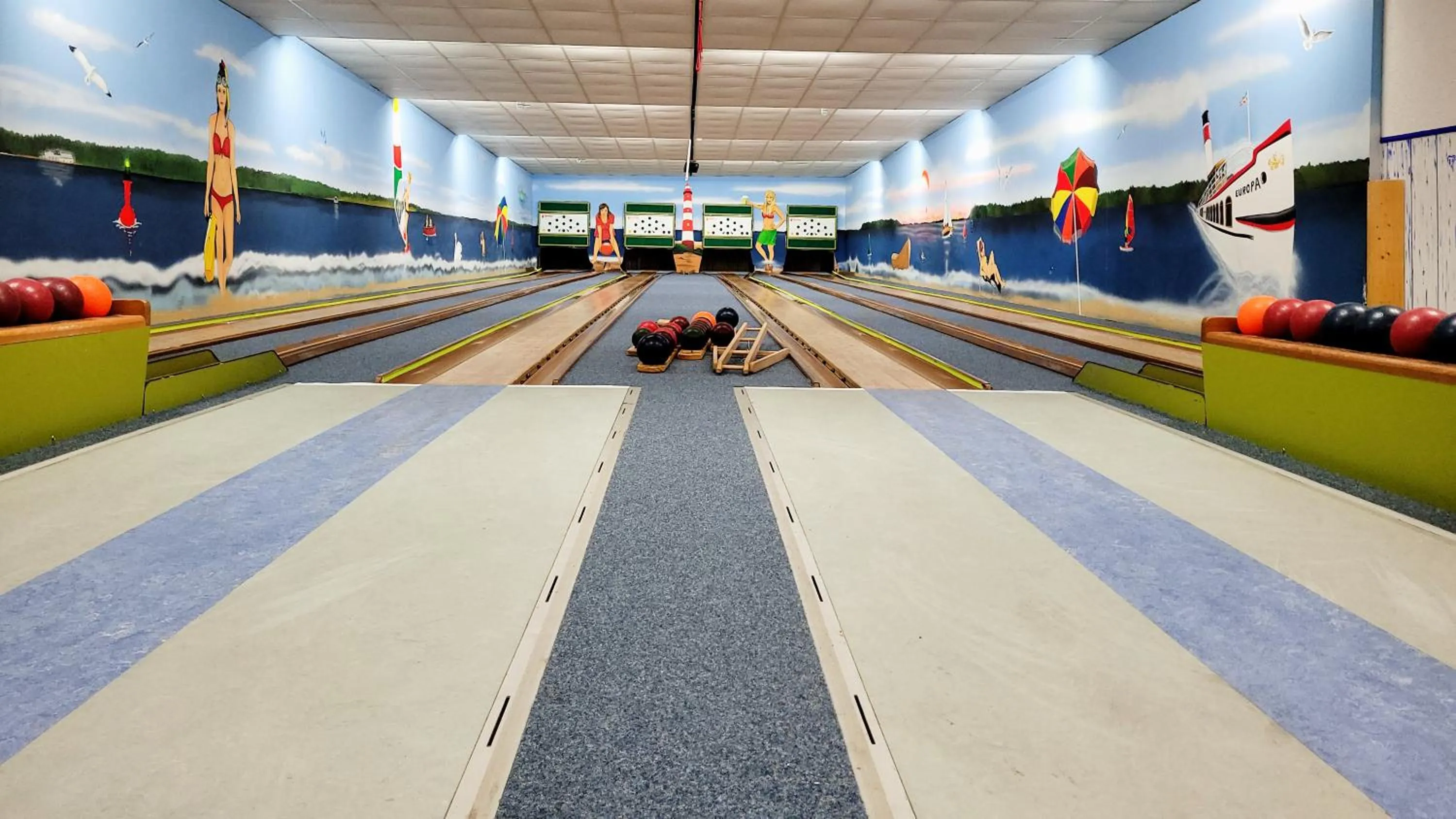 Bowling in Hotel Am Brauhaus