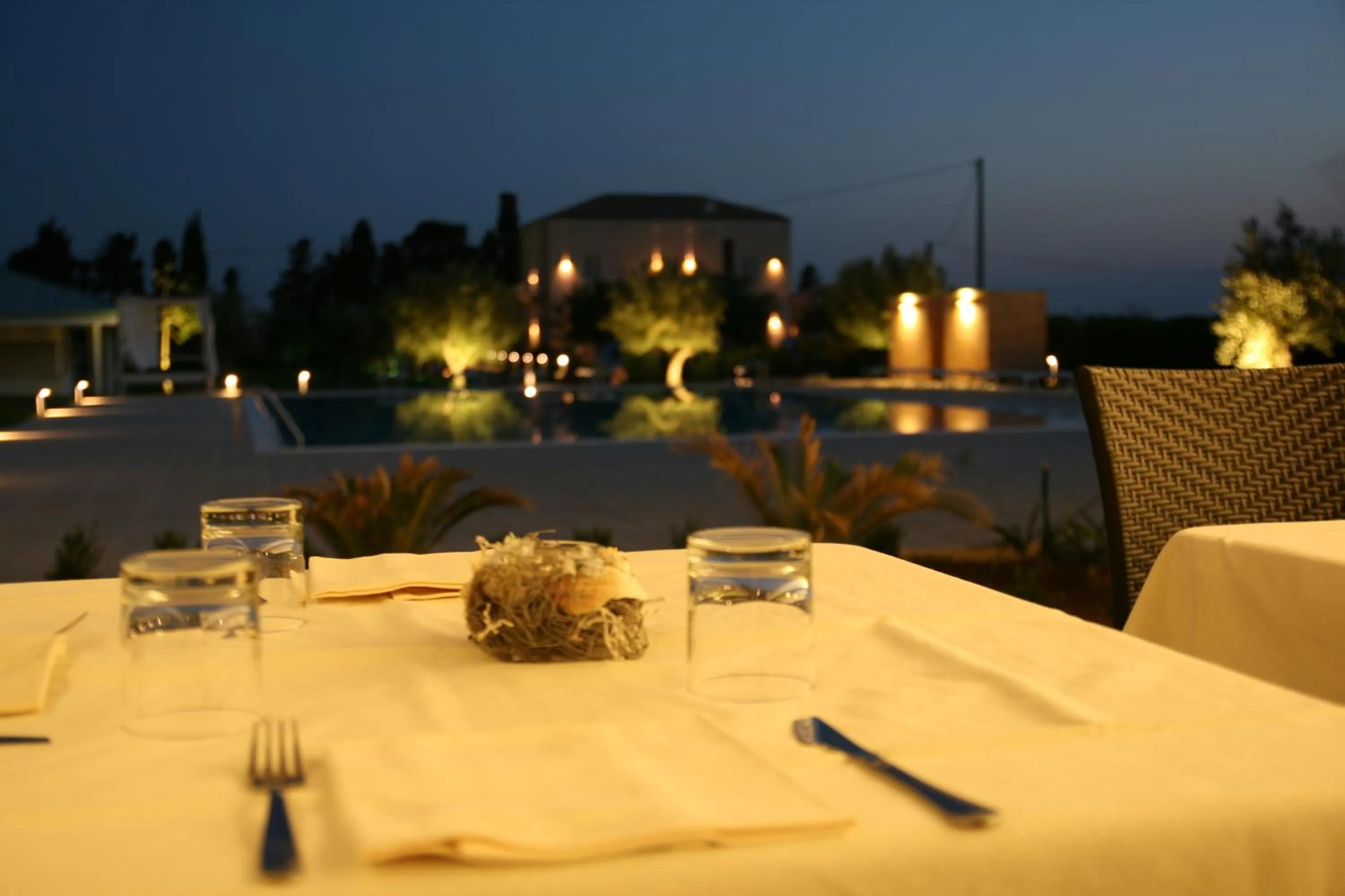 Restaurant/places to eat in Hotel Villa Fanusa