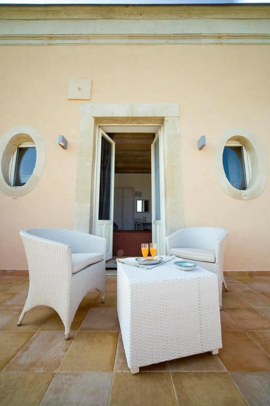 Patio in Hotel Villa Fanusa