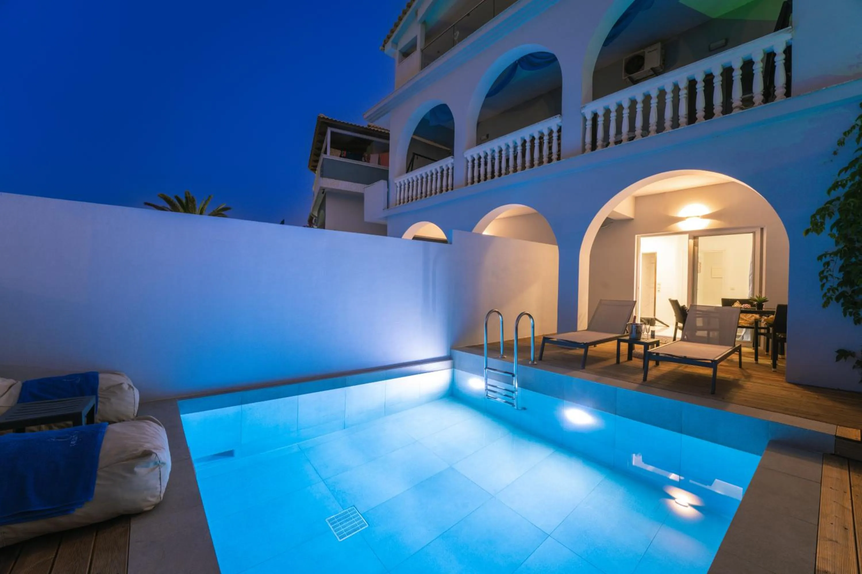 Swimming pool in Callinica Hotel