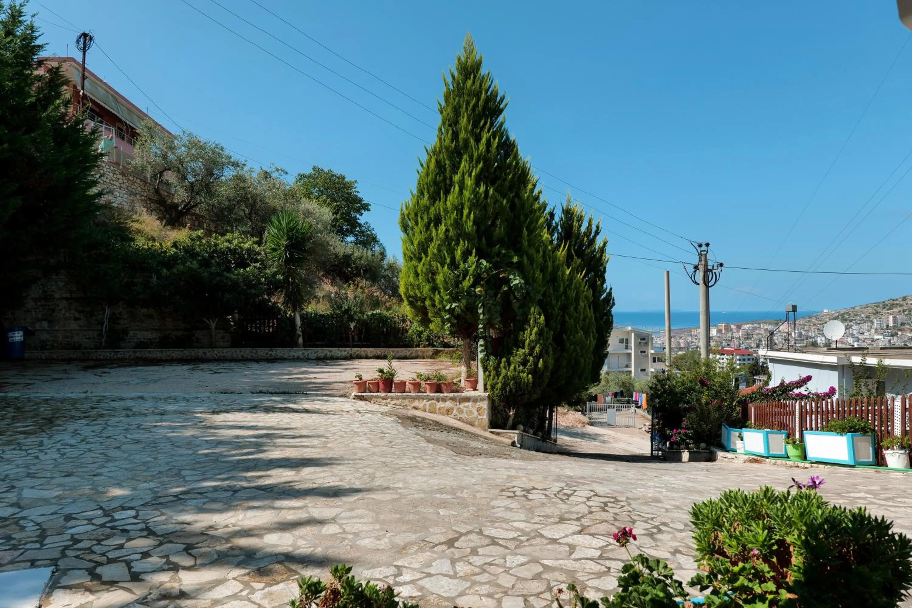 Parking in Miracle Apartments Saranda
