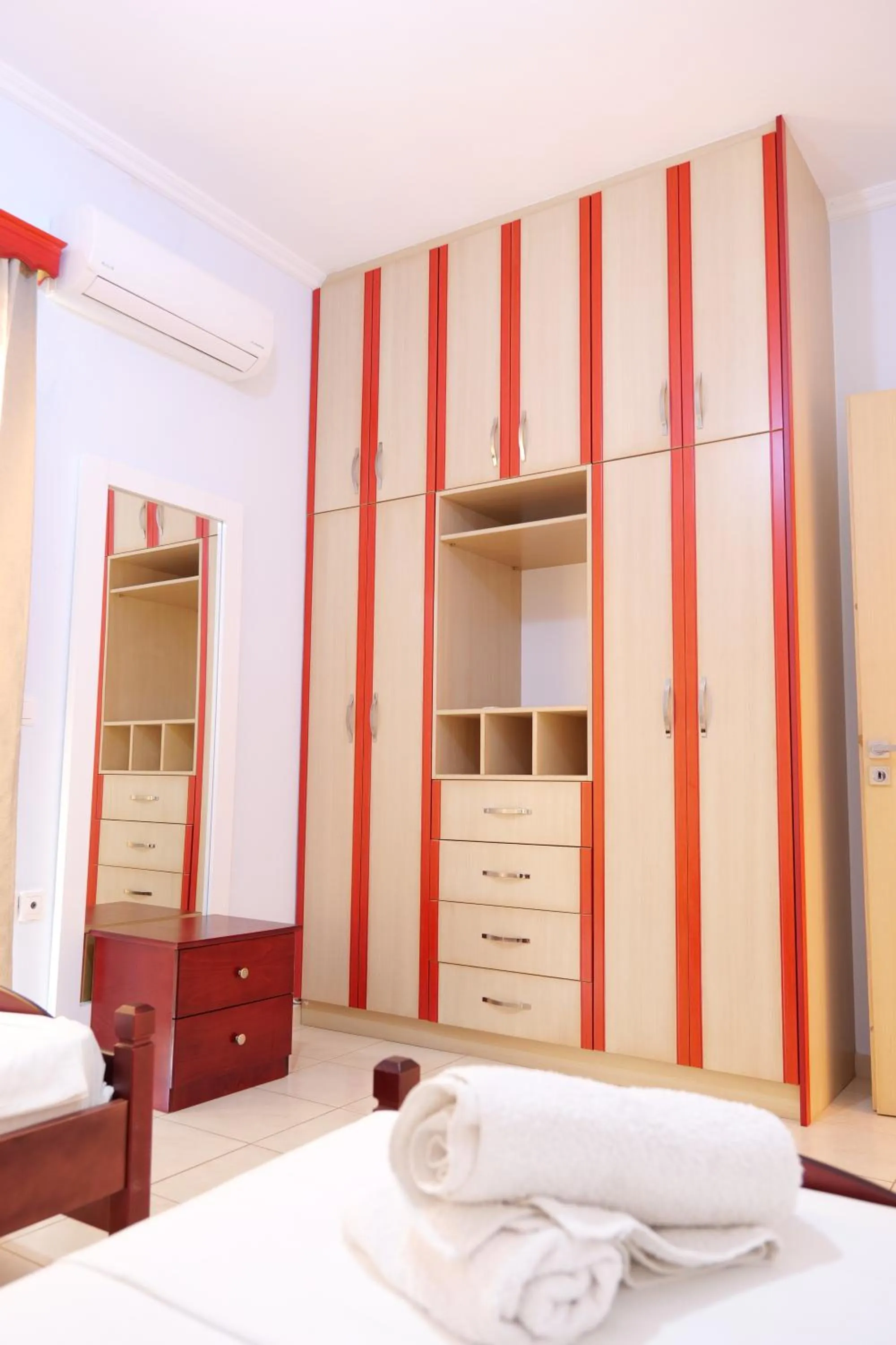 Bedroom, Bed in Miracle Apartments Saranda