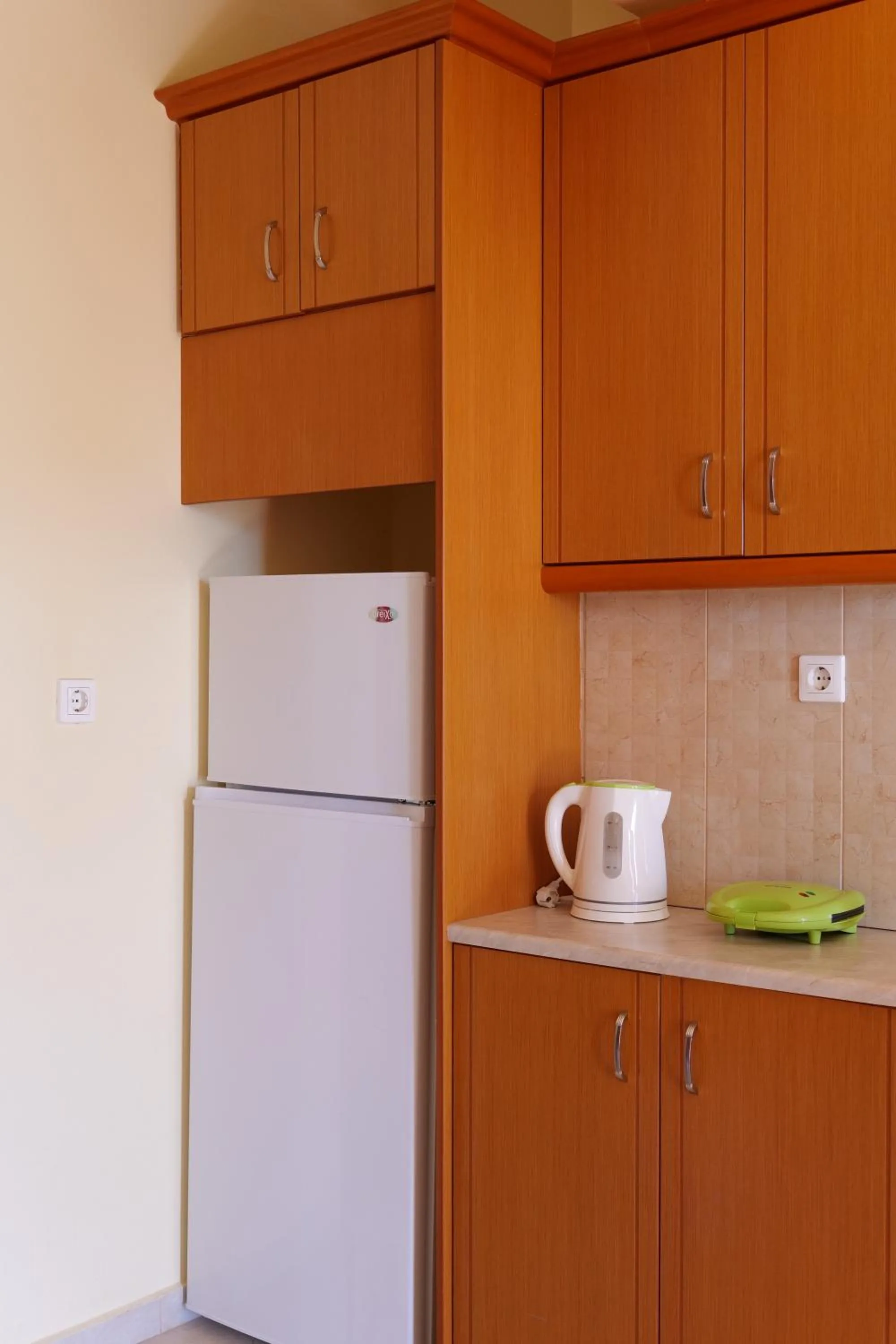 Kitchen or kitchenette in Miracle Apartments Saranda