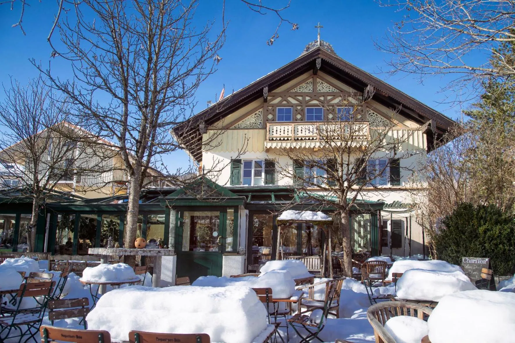 Winter in Landhaus Hotel Wolfratshausen