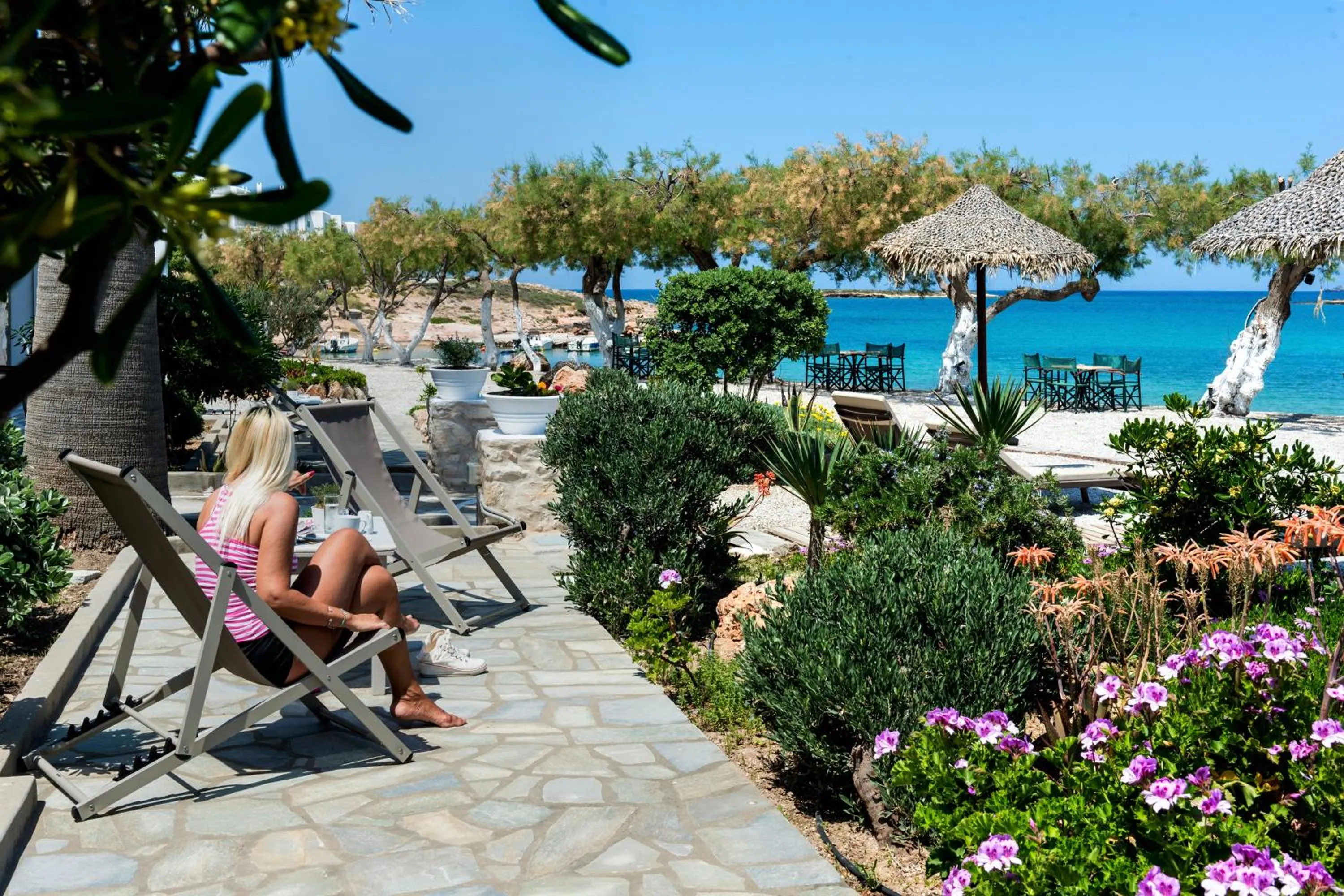 On site in Kalypso Hotel