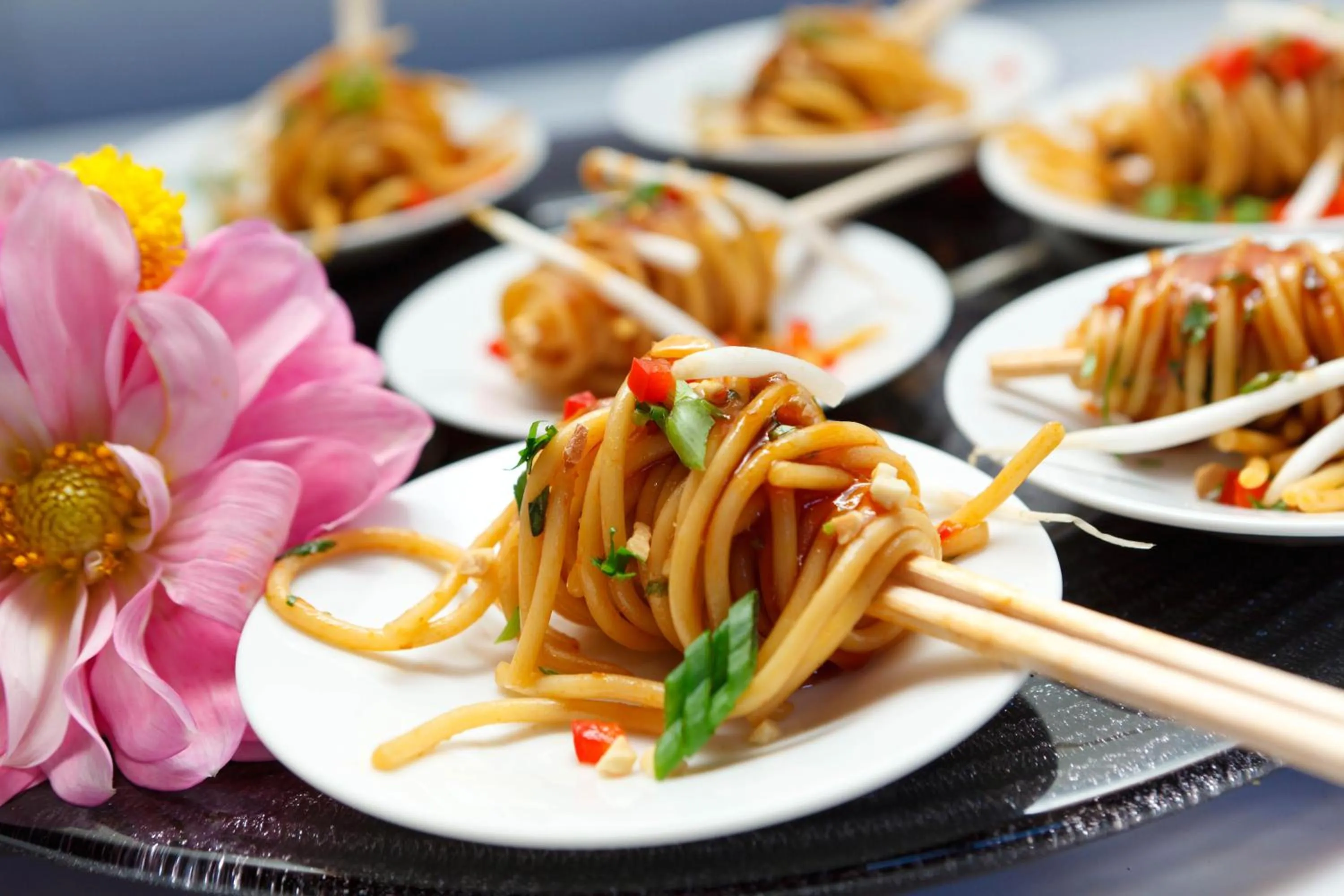 Asian breakfast in ANGKOR DINO B&B