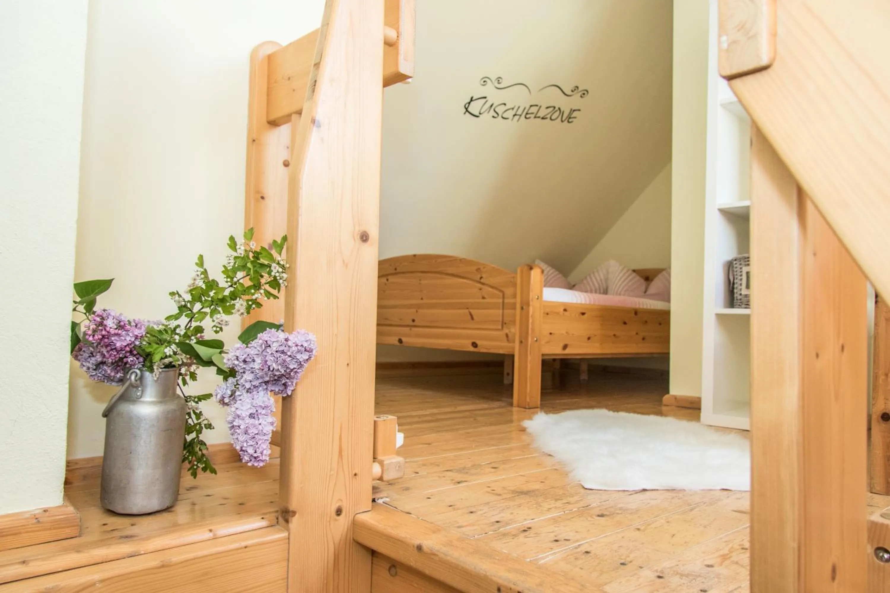 Bed in Landhotel & Reiterhof Schumann