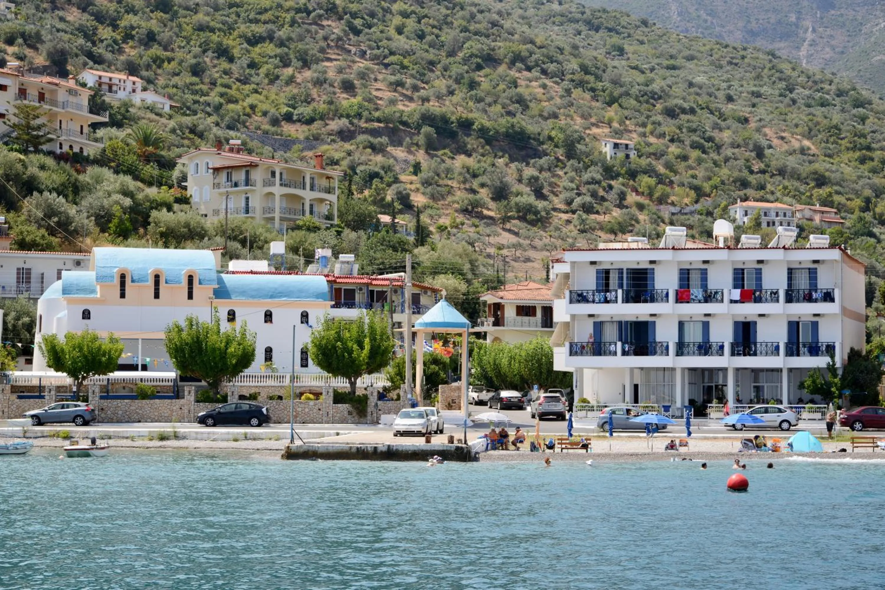 Property building in Hotel Blue Sea