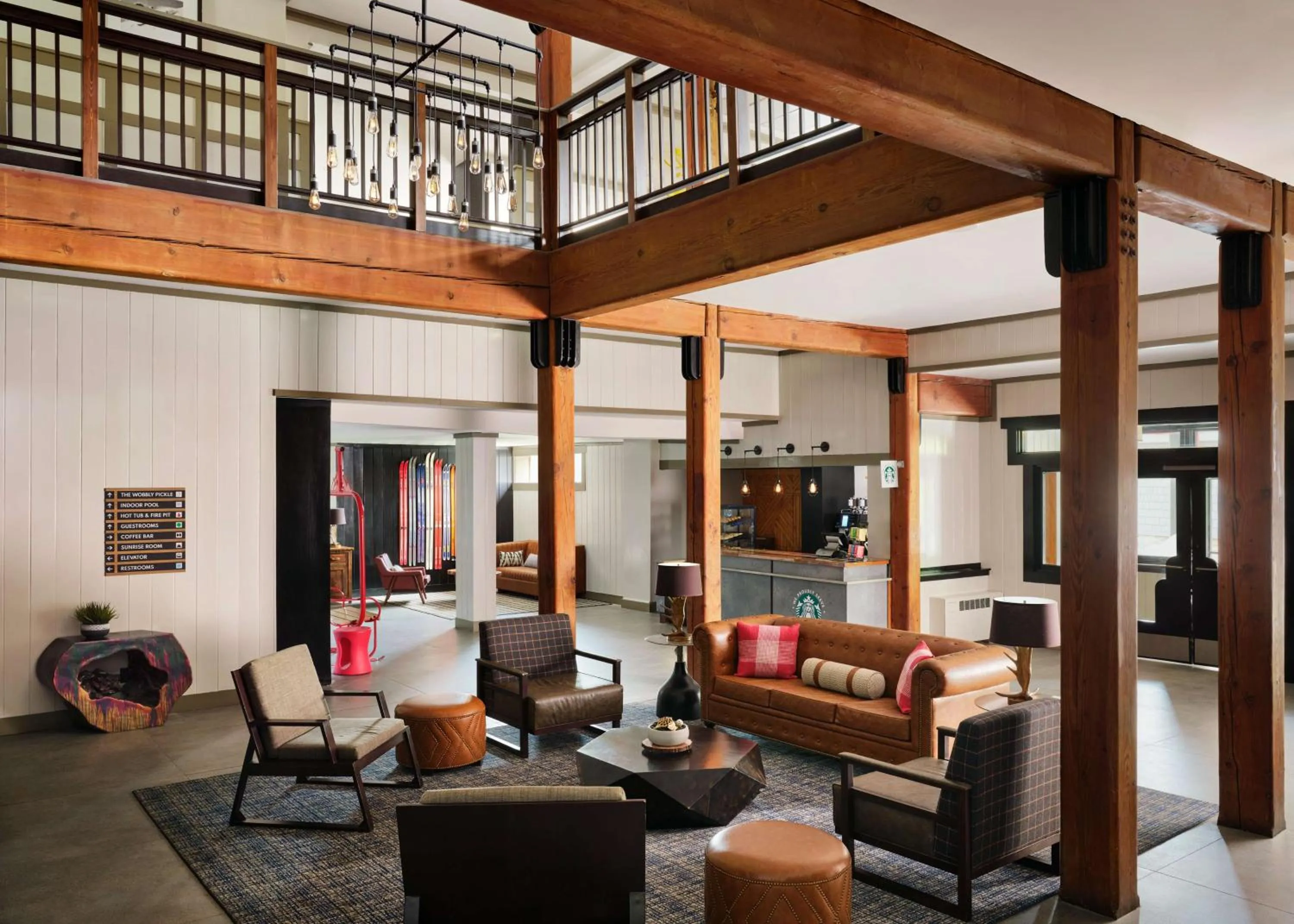 Lobby or reception in Killington Mountain Lodge, Tapestry Collection by Hilton