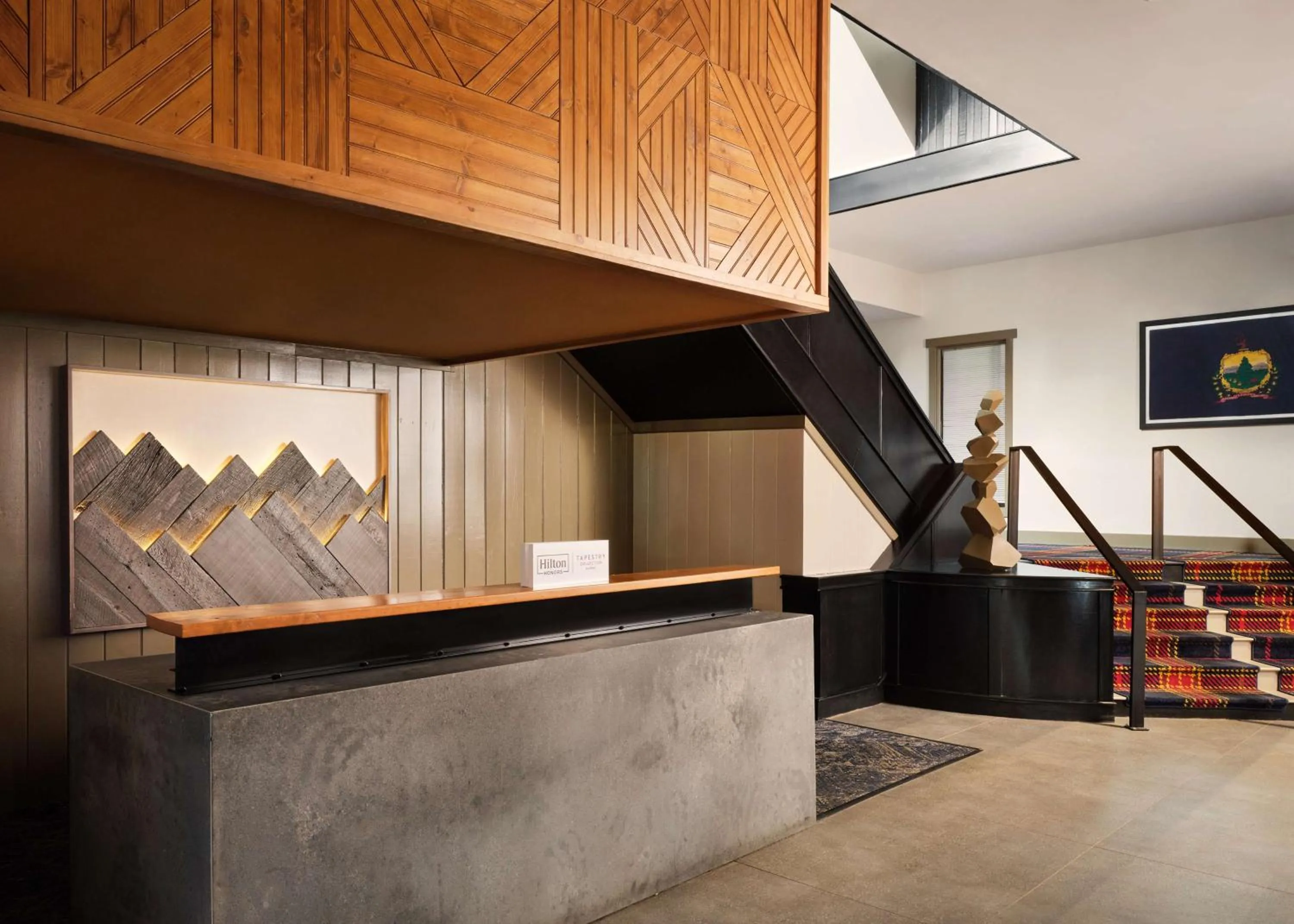 Lobby or reception in Killington Mountain Lodge, Tapestry Collection by Hilton