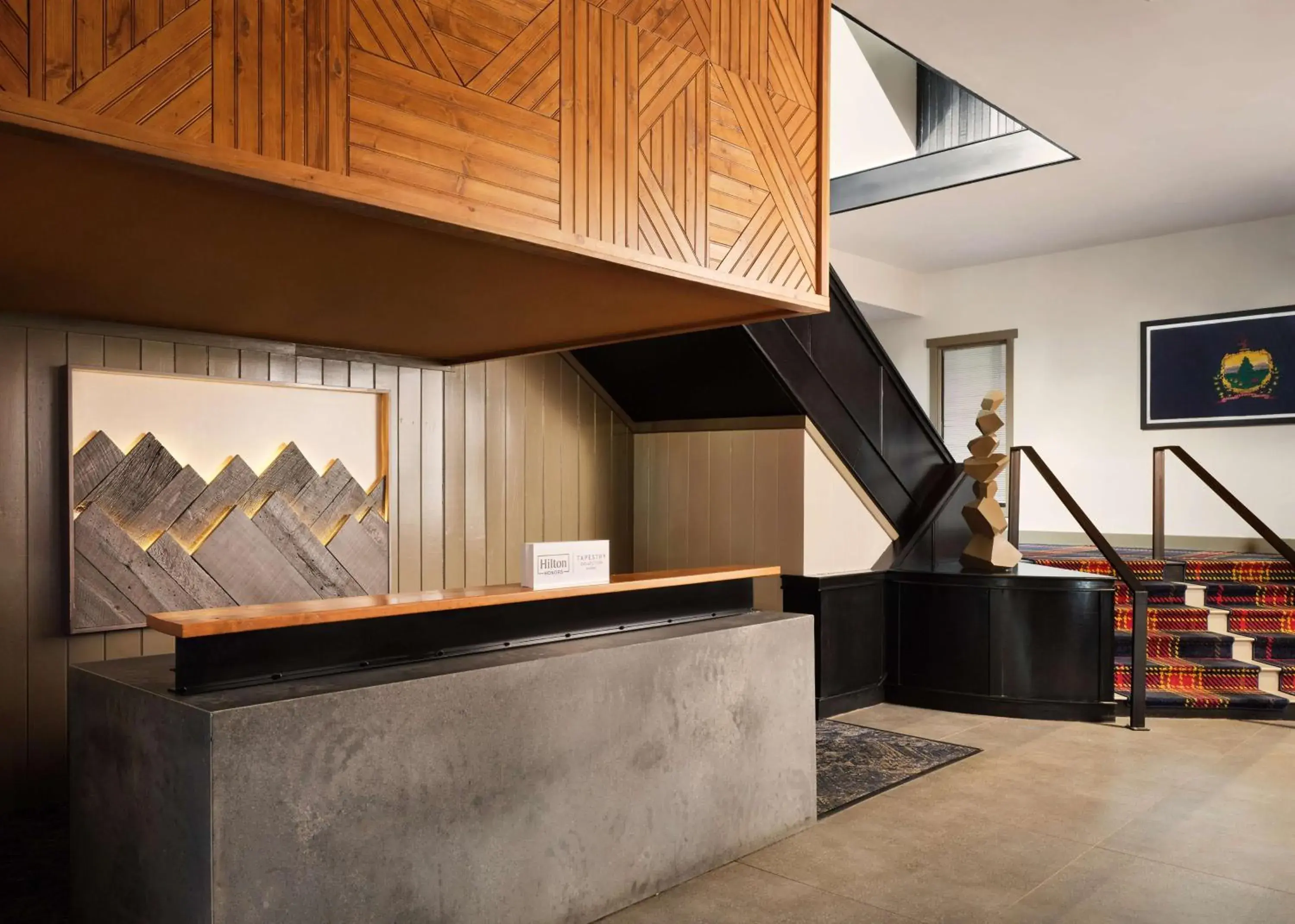 Lobby or reception in Killington Mountain Lodge, Tapestry Collection by Hilton Lobby or reception in Killington Mountain Lodge, Tapestry Collection by Hilton